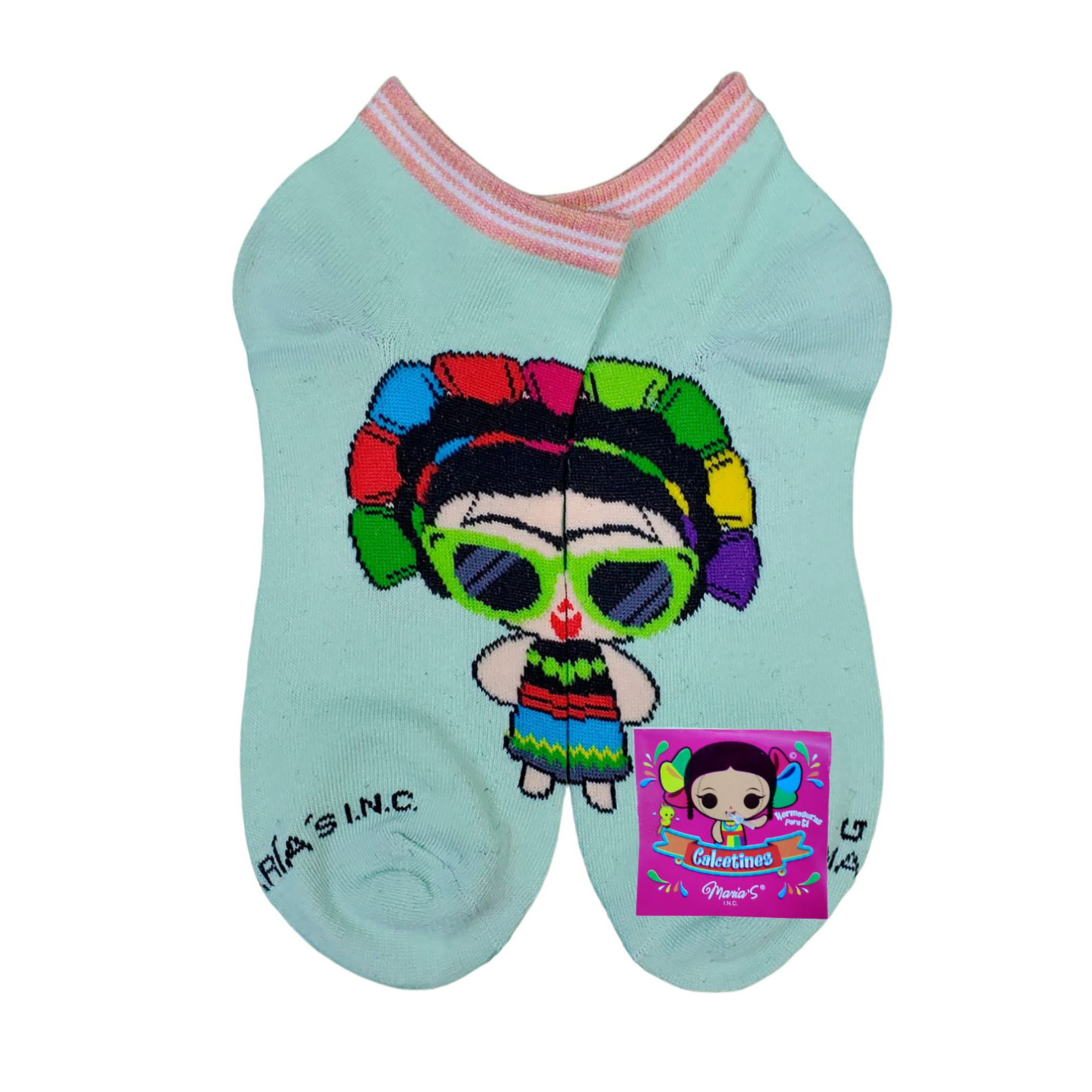 Tines Cortos Frida Kahlo Unisex 6 Pares