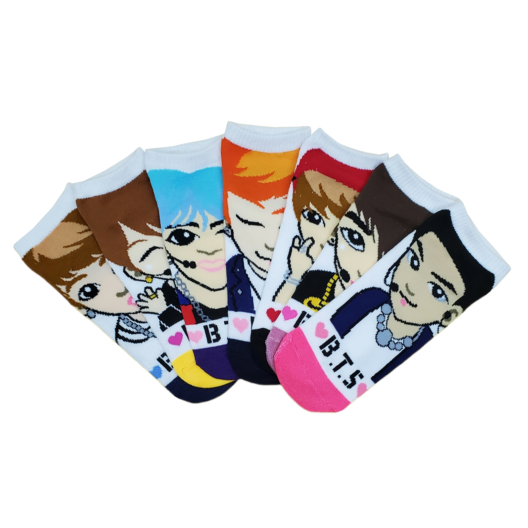 Tines Cortos Bts Unisex 12 Pares