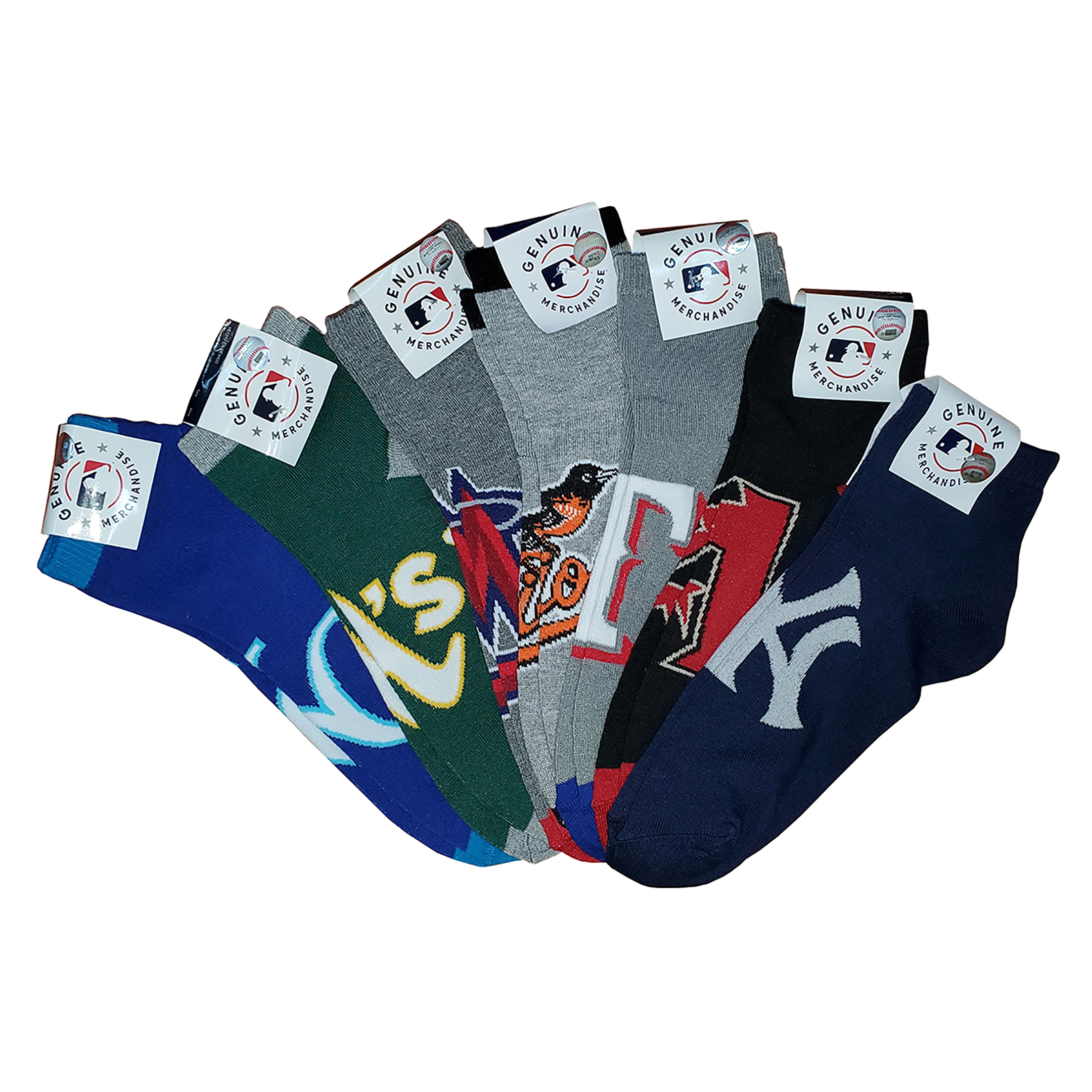 Tines Equipos De Beisbol Oficiales Mlb Caballero 6 Pares