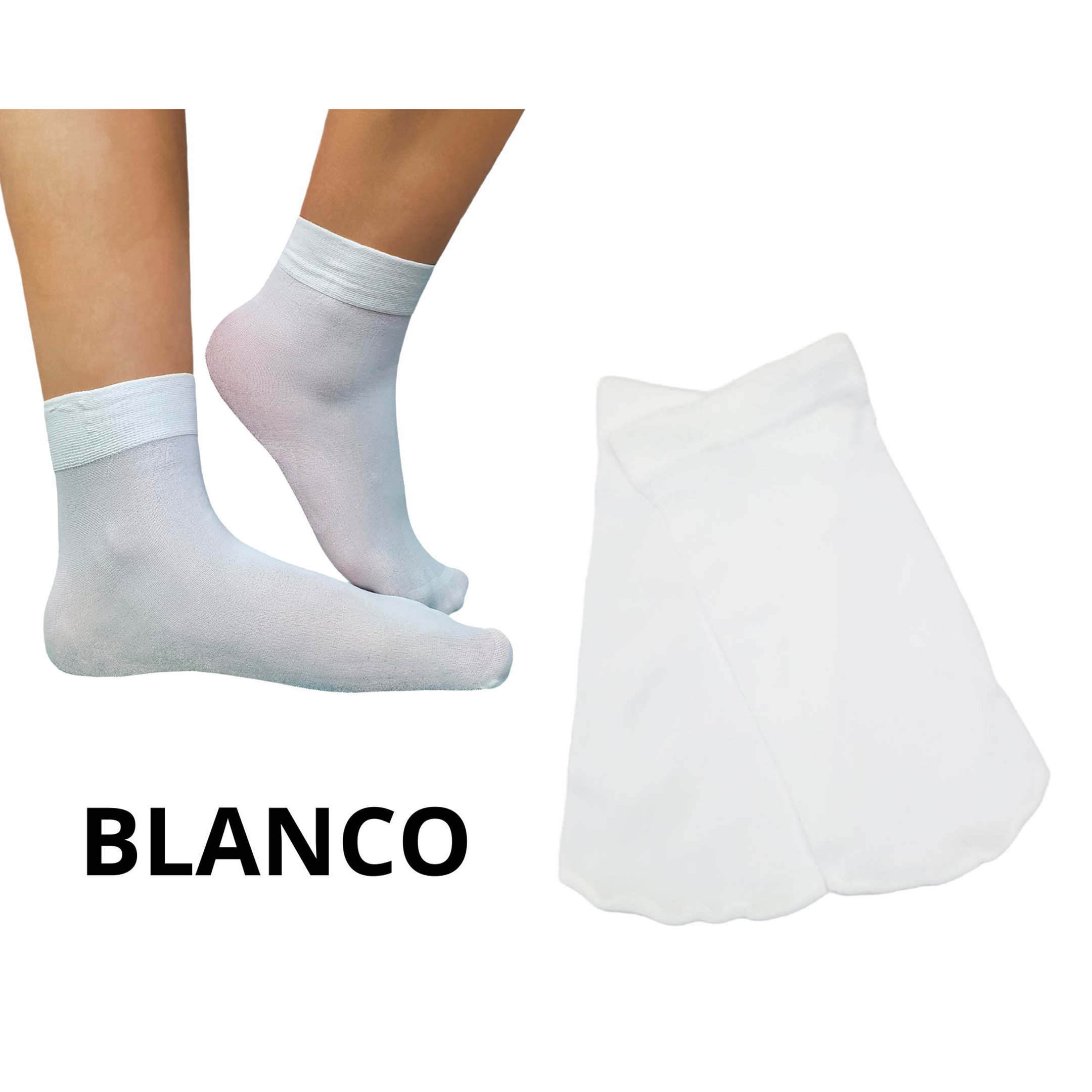 Tin Media De Malla Dama 12 Pares