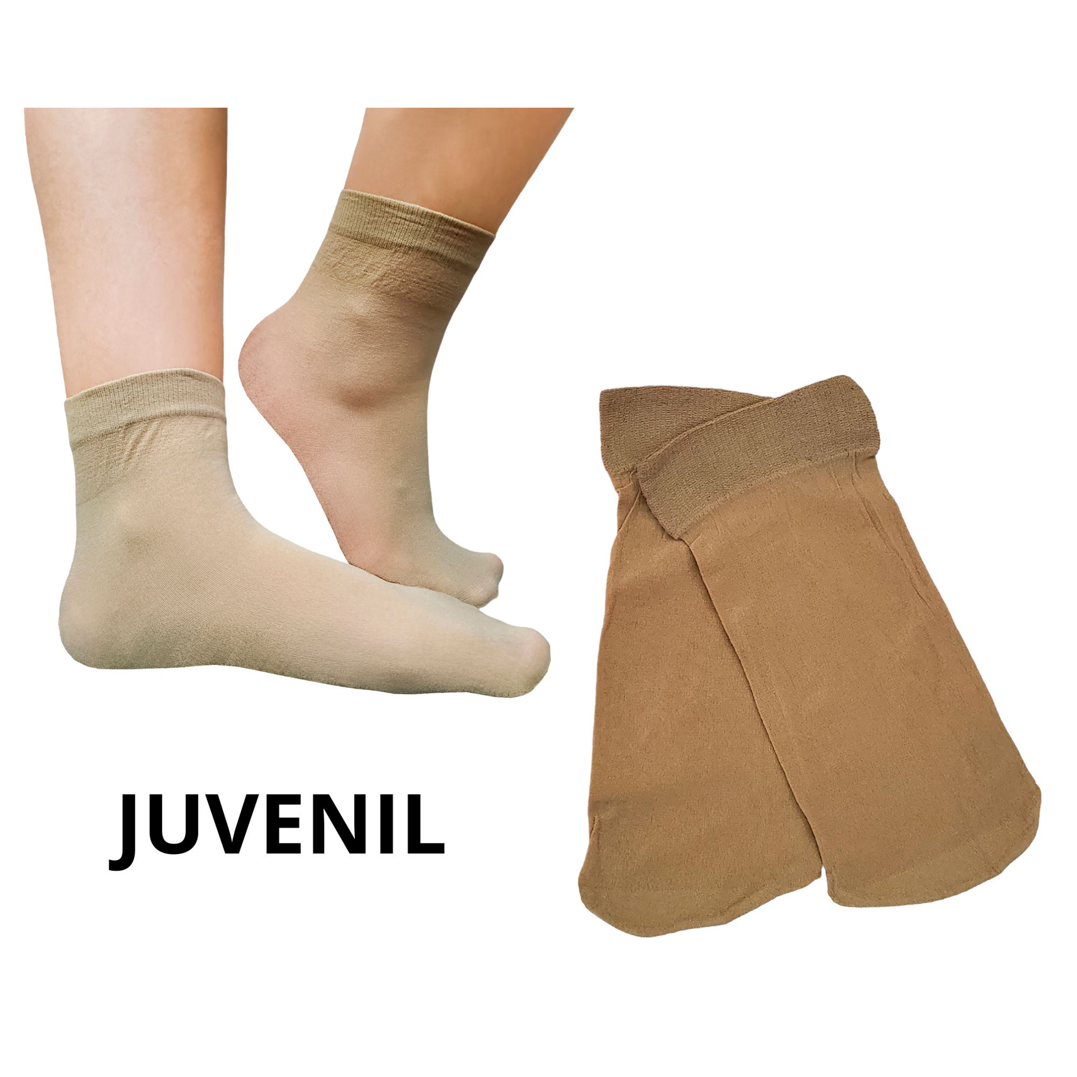 Tin Media De Malla Dama 12 Pares