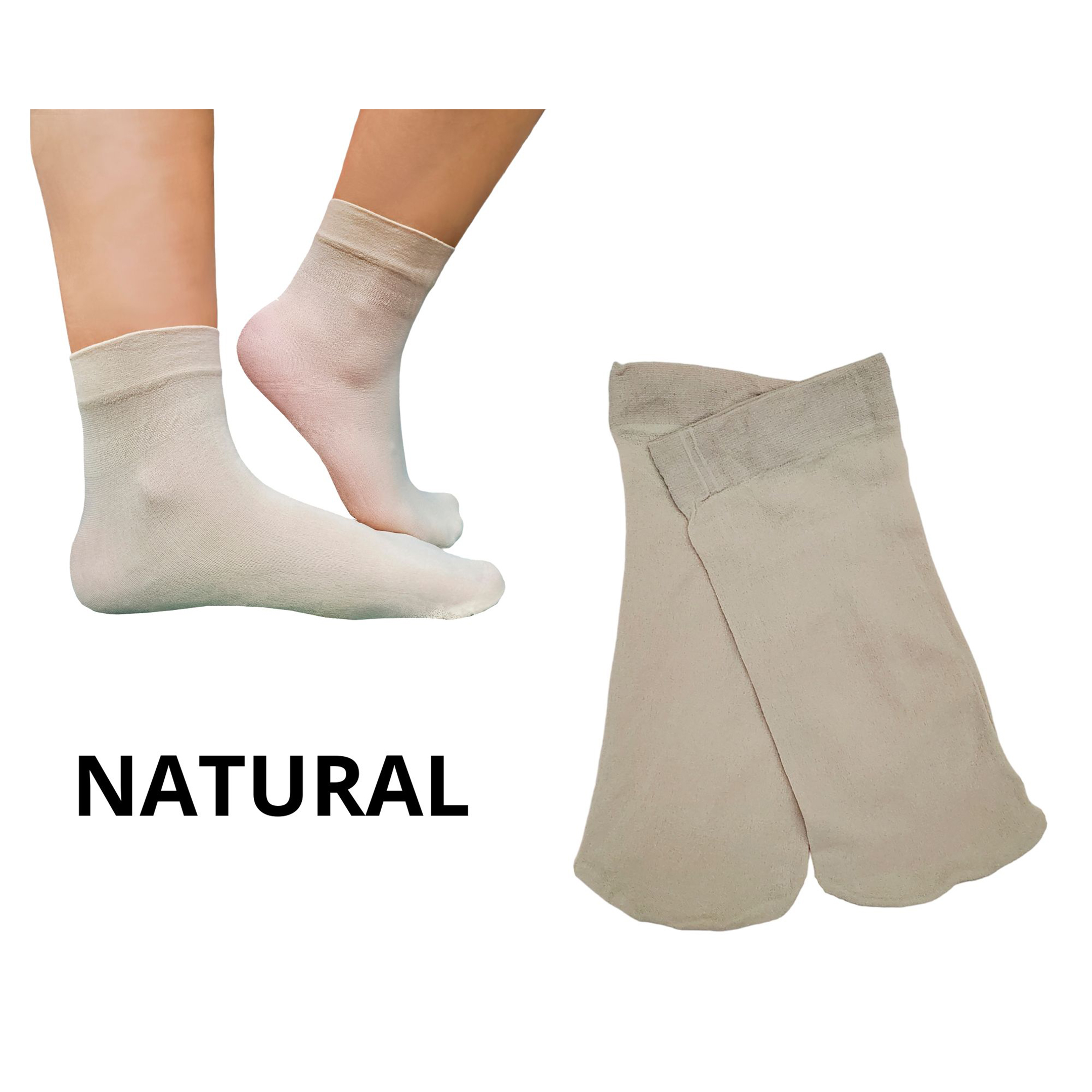 Tin Media De Malla Dama 12 Pares