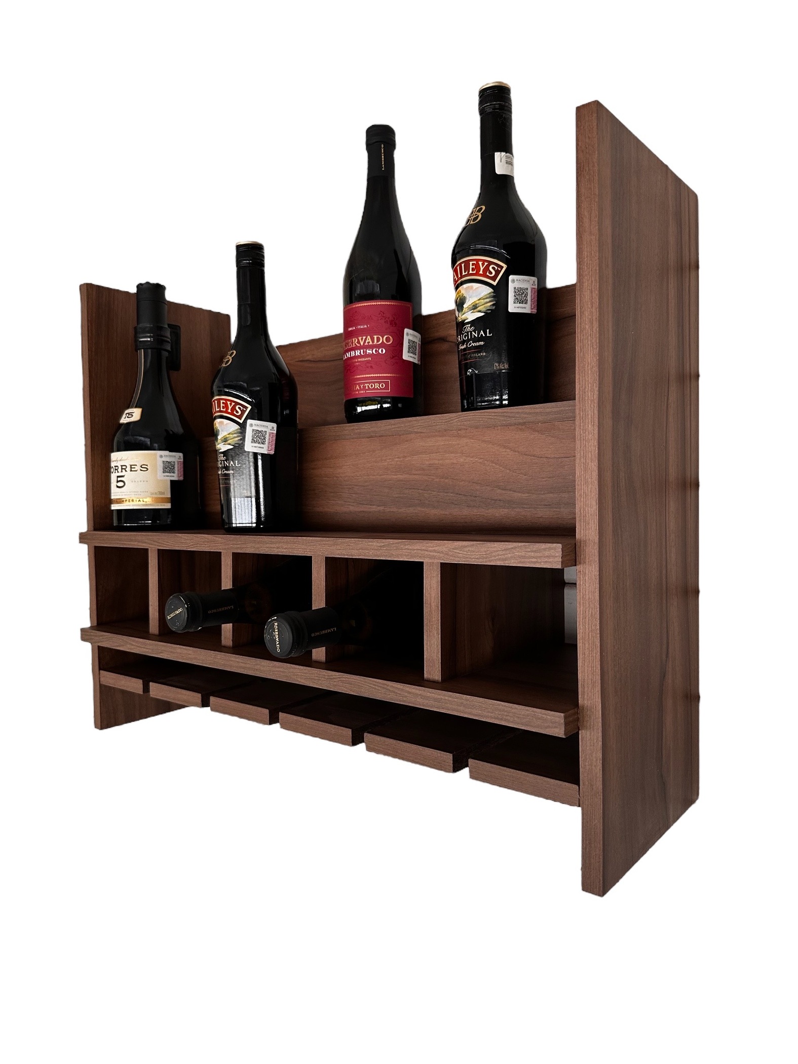 Cava Cantina para 12 Botellas Nogal