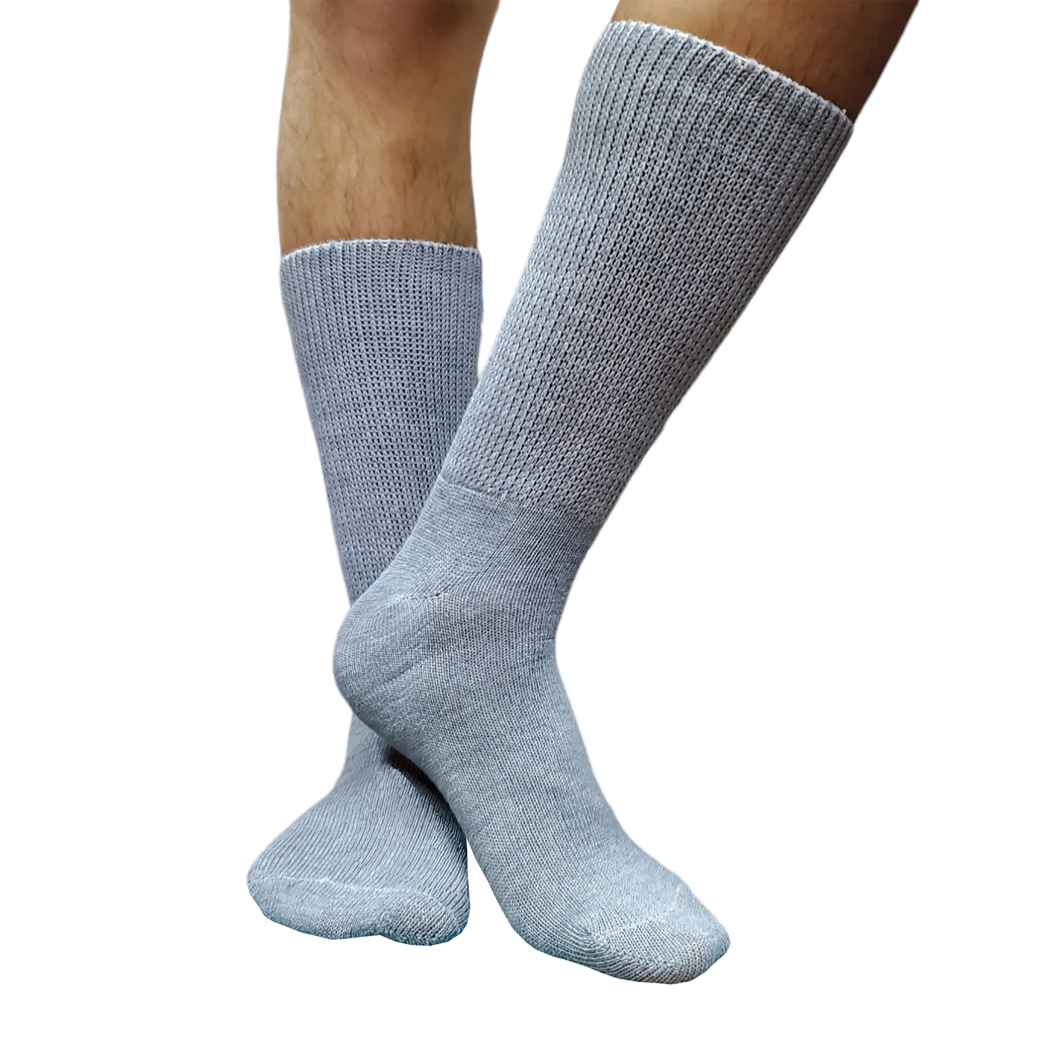 Calcetín P/diabético Caballero Costura Fina 12 Pares