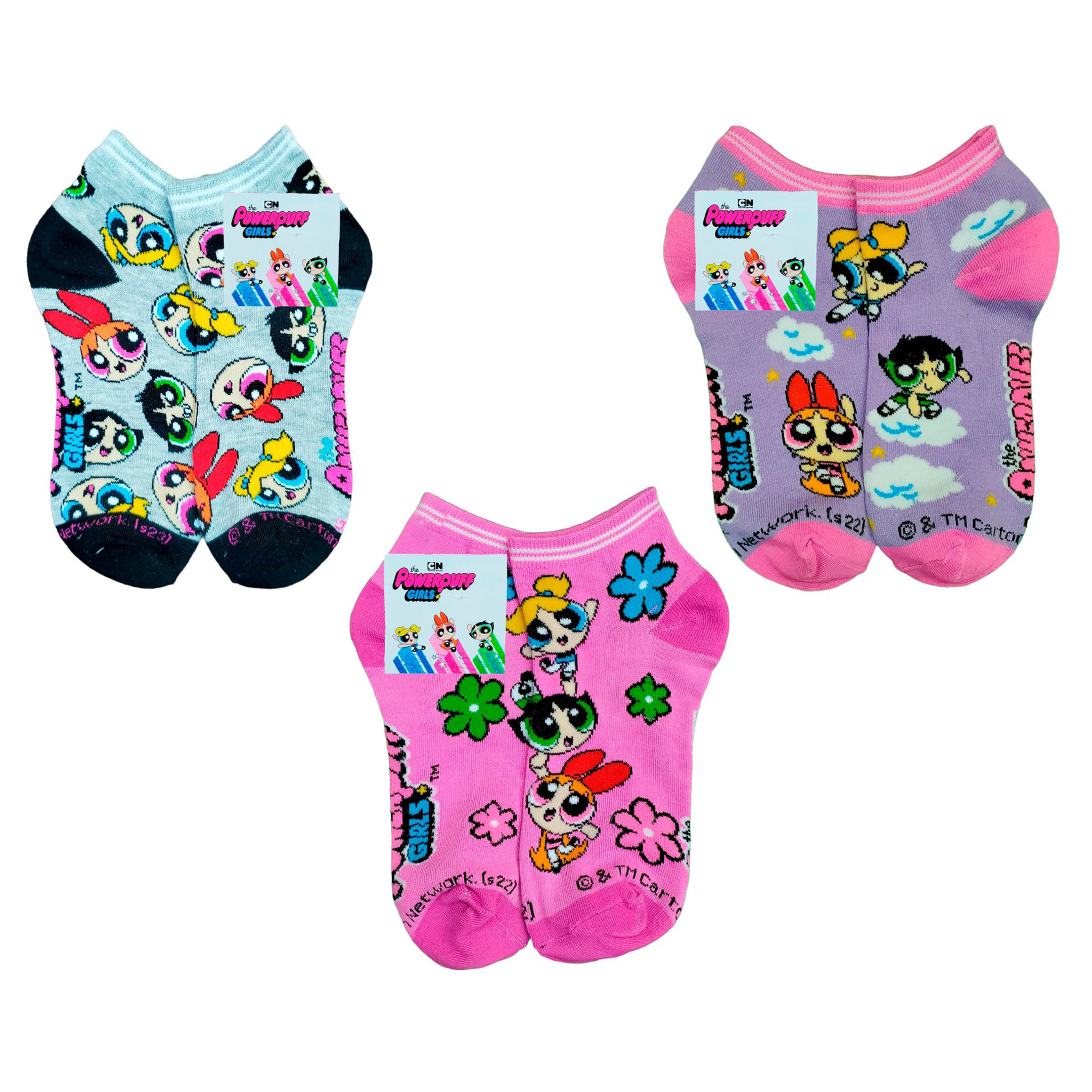 Tines Cortos Chicas Super Poderosas 6 Pares