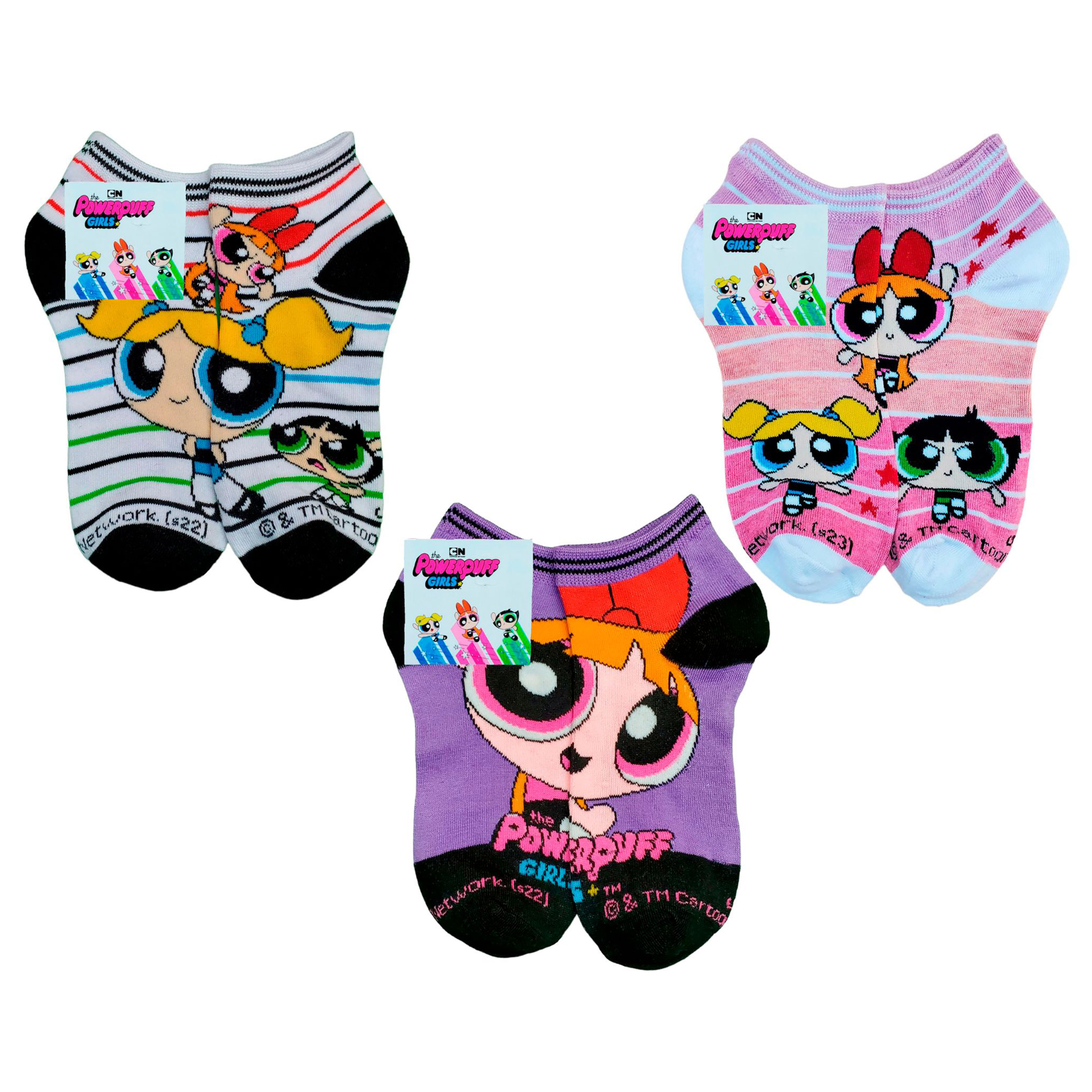 Tines Cortos Chicas Super Poderosas 6 Pares