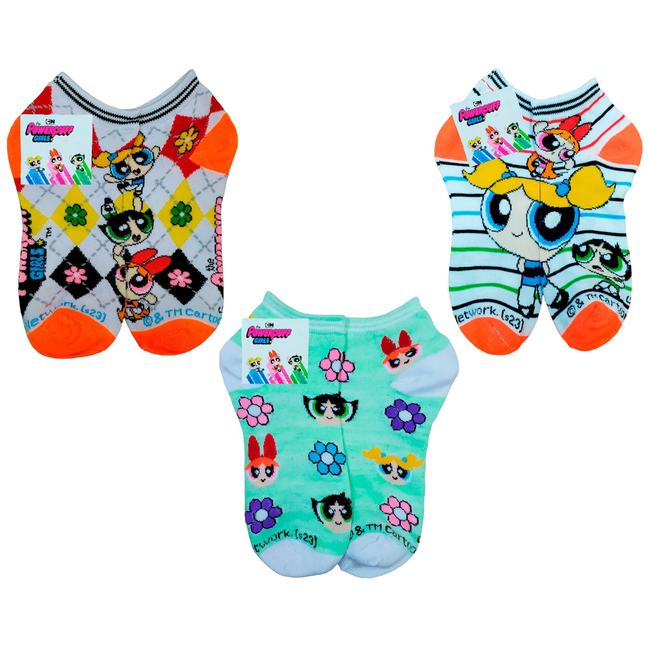 Tines Cortos Chicas Super Poderosas 6 Pares