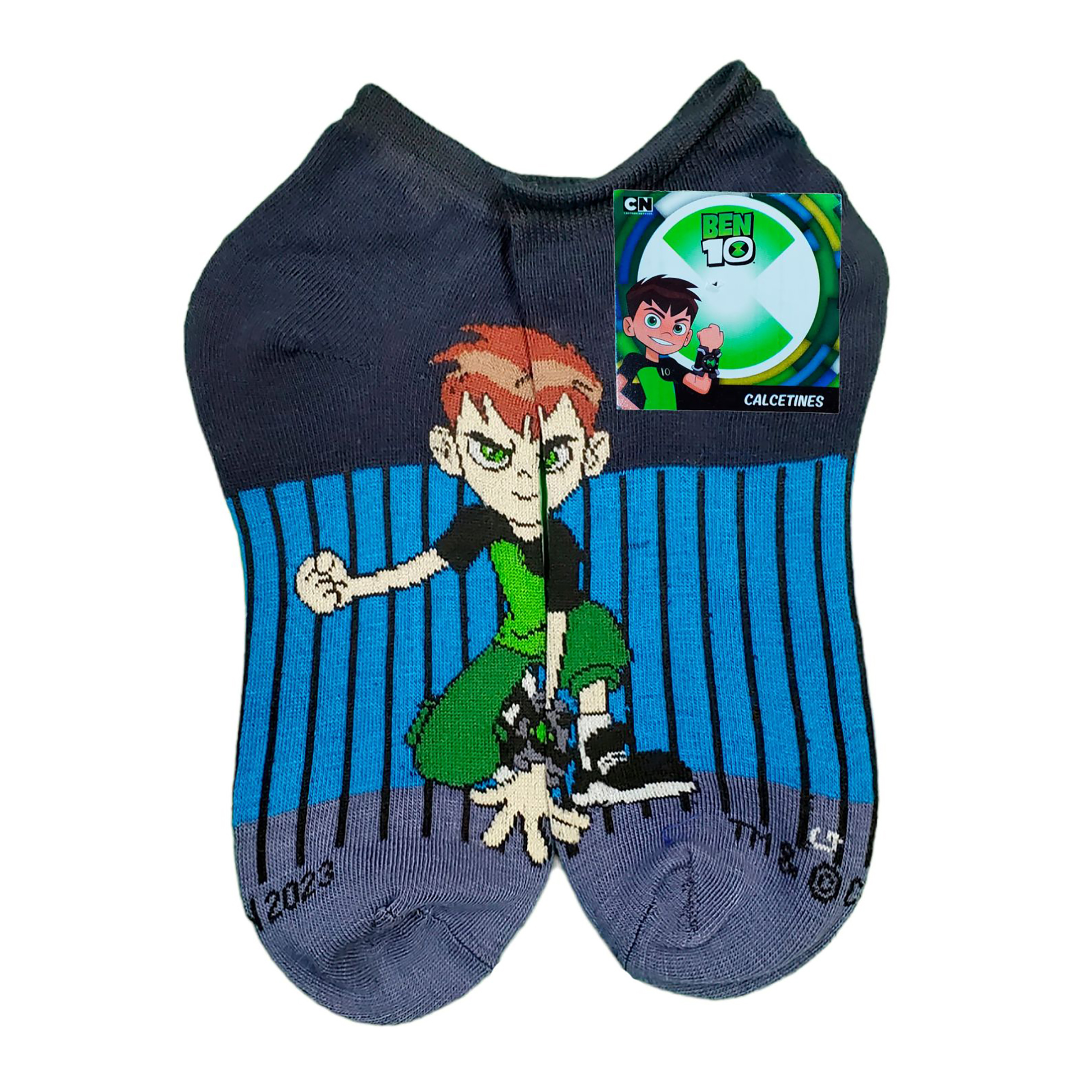 Tines Cortos Ben 10 Unisex 6 pares