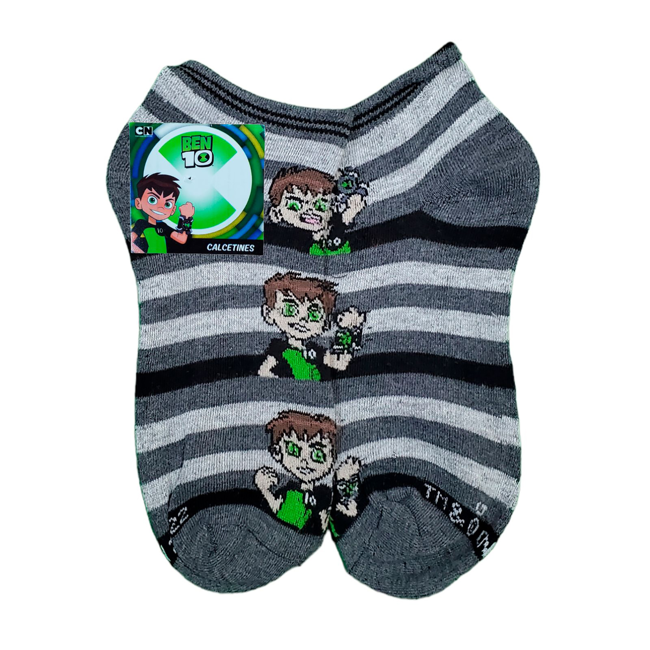 Tines Cortos Ben 10 Unisex 6 pares