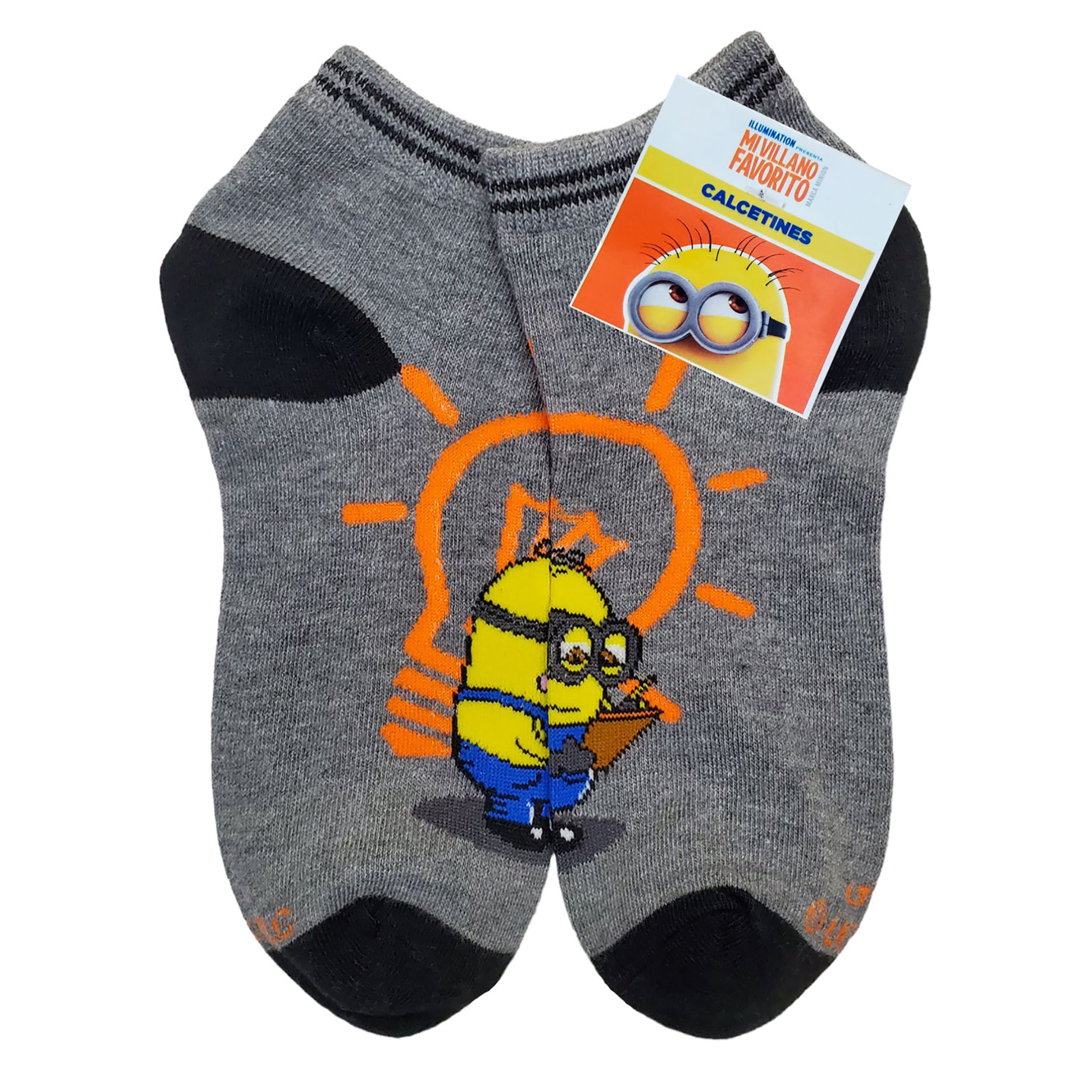 Tines Cortos Minions Unisex 6 Pares
