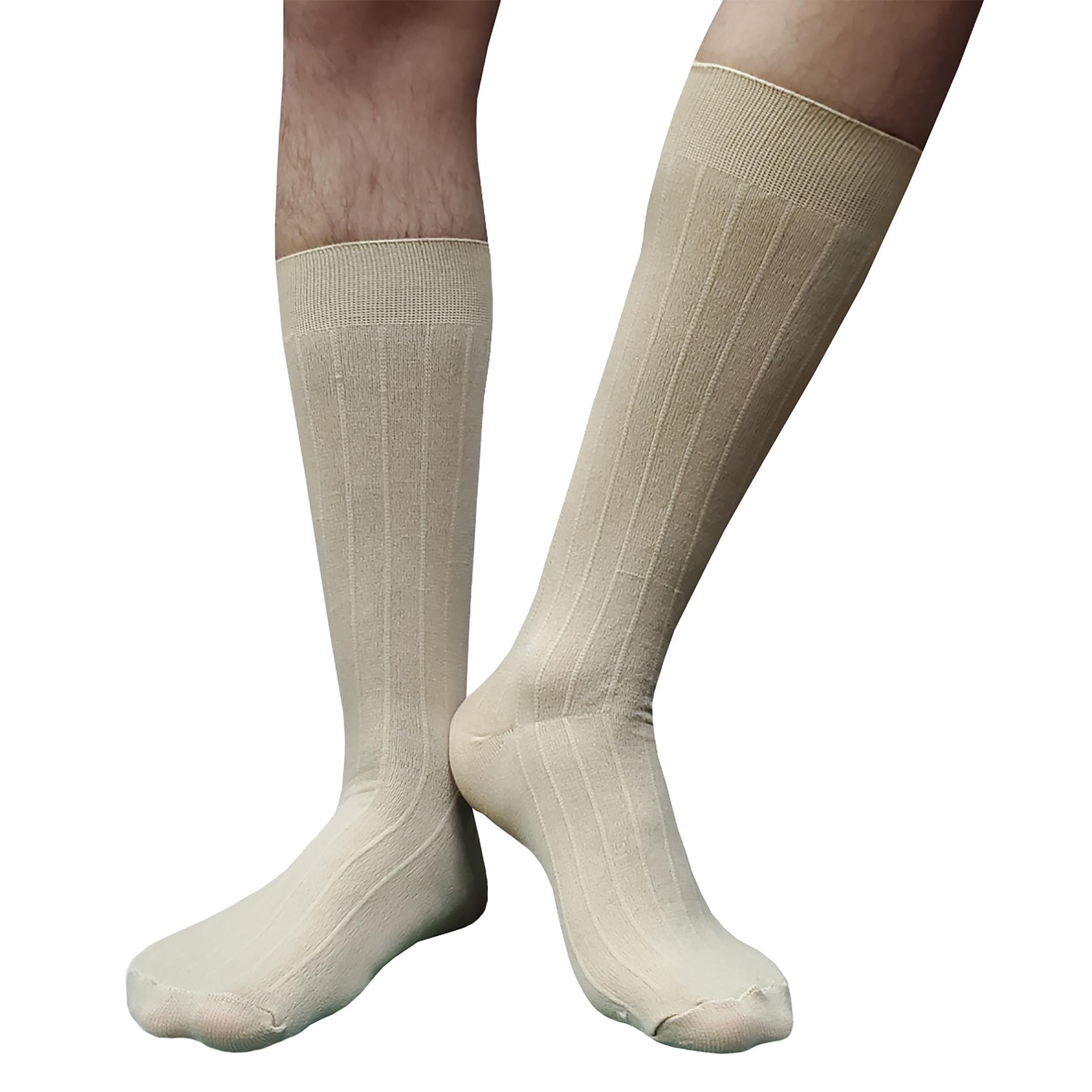 Calcetín Largo Y Delgado Para Caballero De Algodón 6 Pares