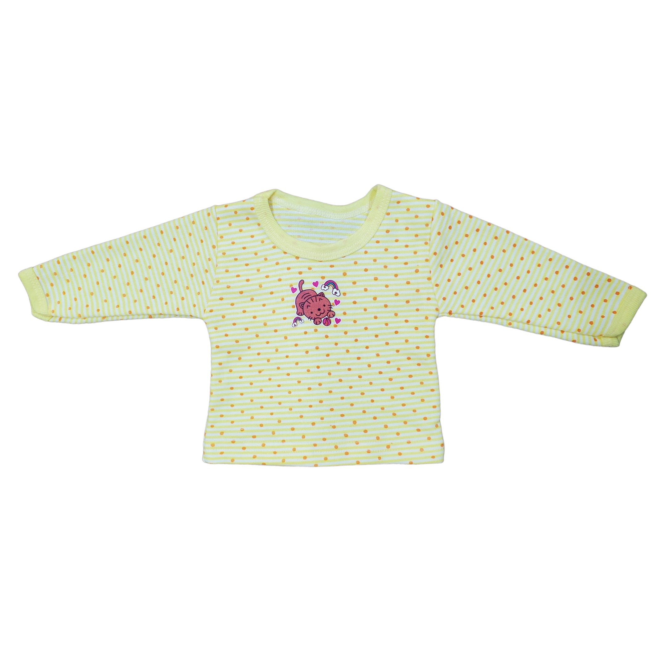 Conjunto De Bebé Con 7 Piezas De Algodón Puntos