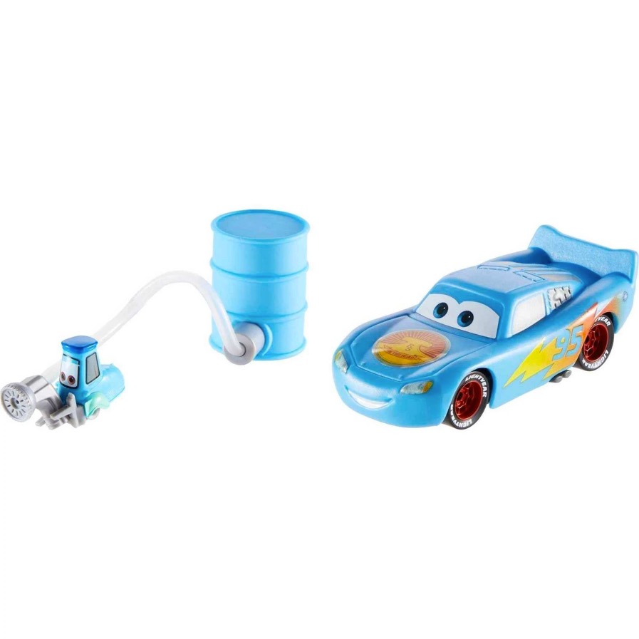 Rayo Mcqueen Y Pit Crew Cars on the Road Color Changers Pixar Disney