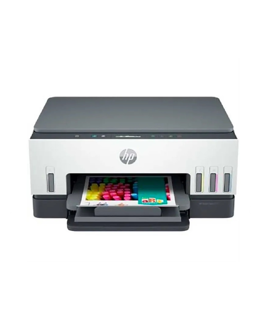 Multifuncional HP Smart Tank 525, Color, Inyección, Tanque de Tinta