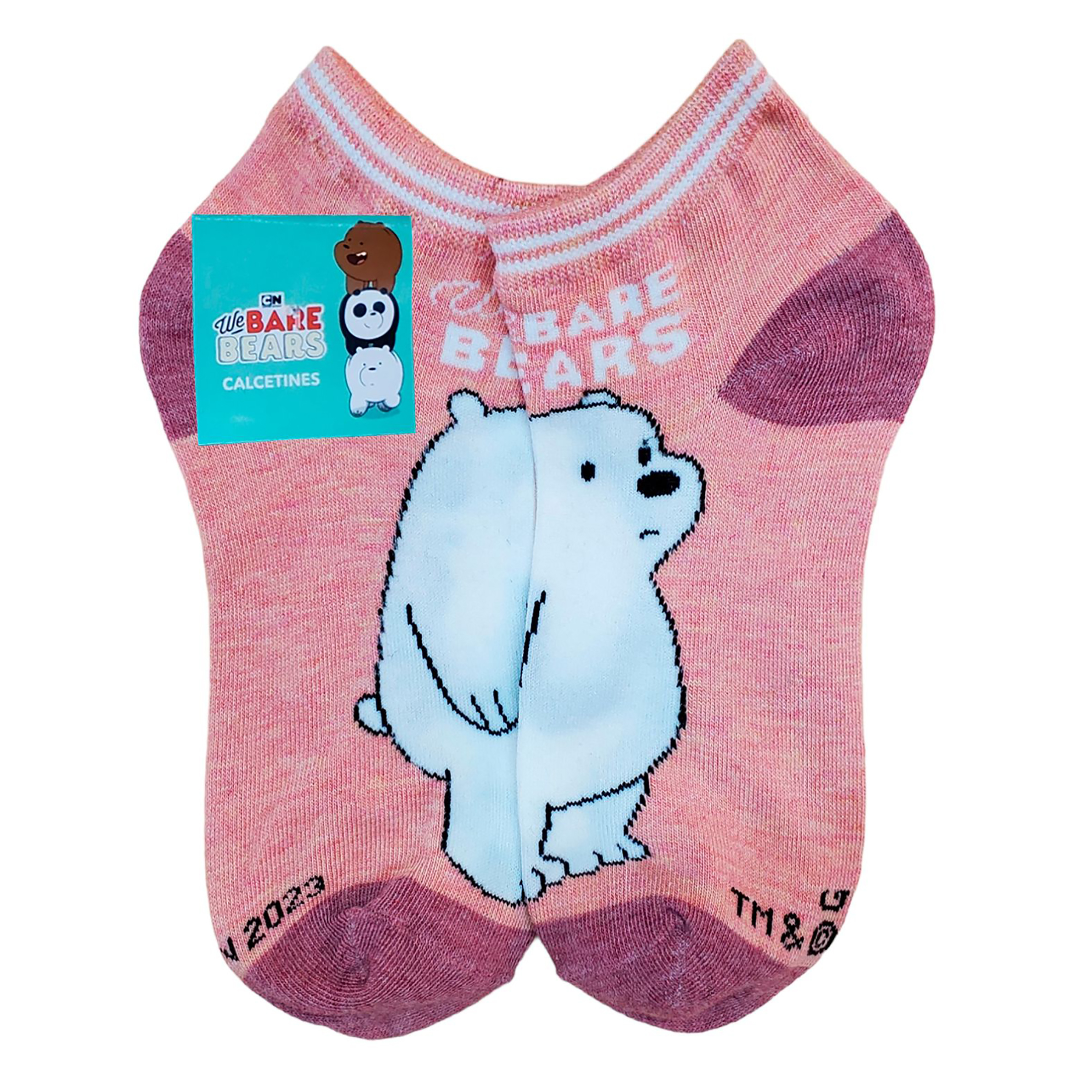 Tines Cortos Osos Escandalosos Unisex 12 Pares