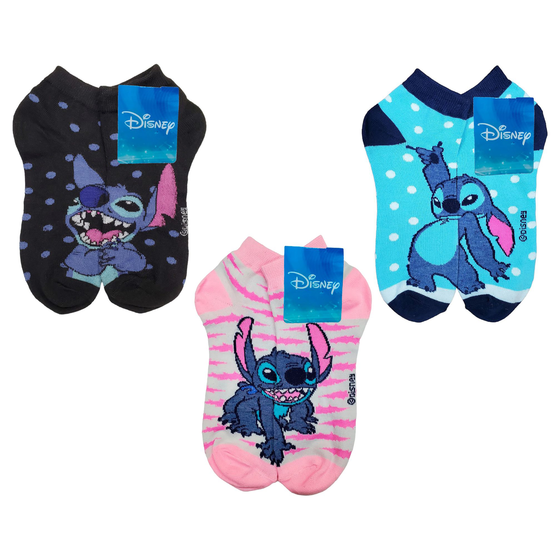 Tines Cortos Stitch Unisex 6 Pares