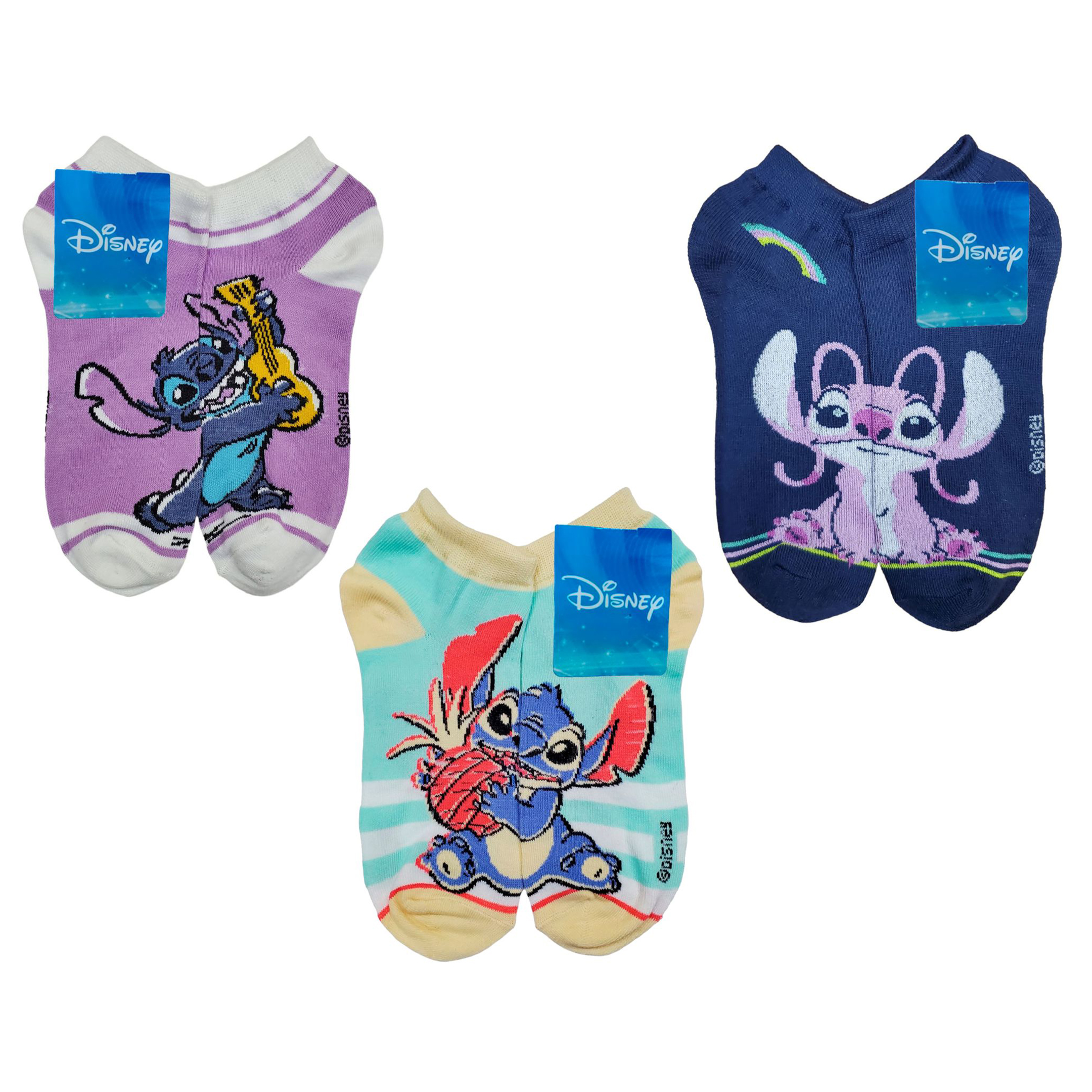Tines Cortos Stitch Unisex 6 Pares