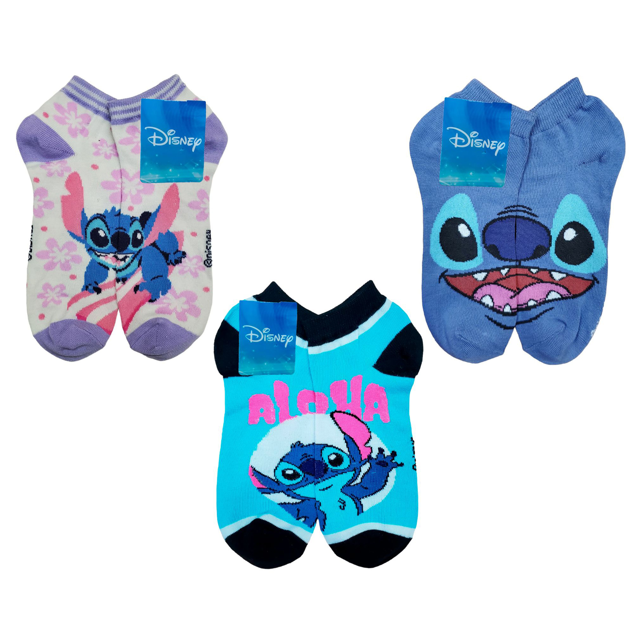 Tines Cortos Stitch Unisex 6 Pares