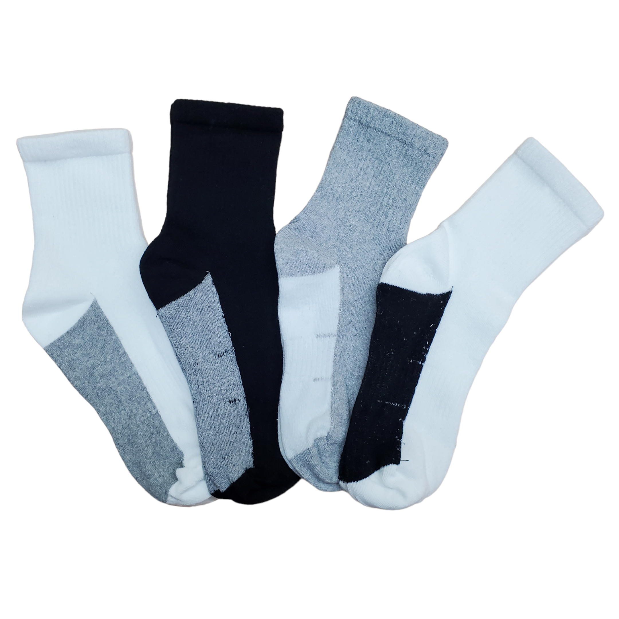 Tin Largo De Caballero Algodón Tipo Deportivo 12 Pares