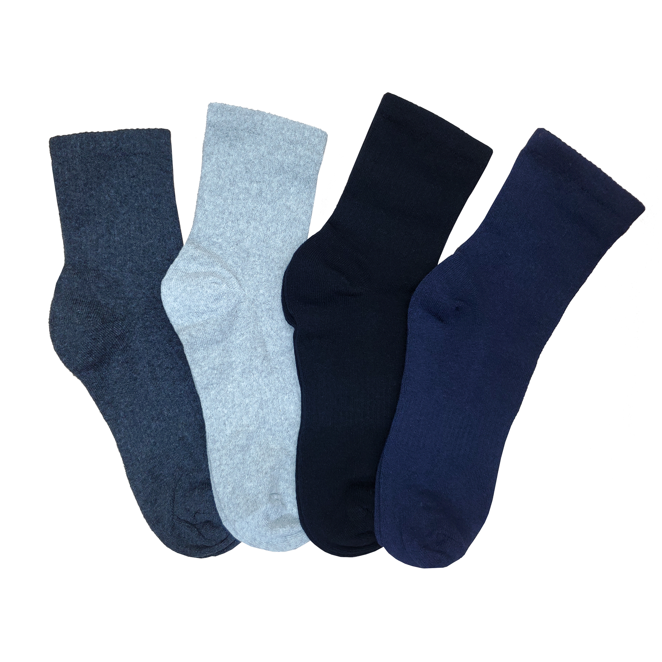 Tin Largo De Caballero Algodón Tipo Deportivo 12 Pares