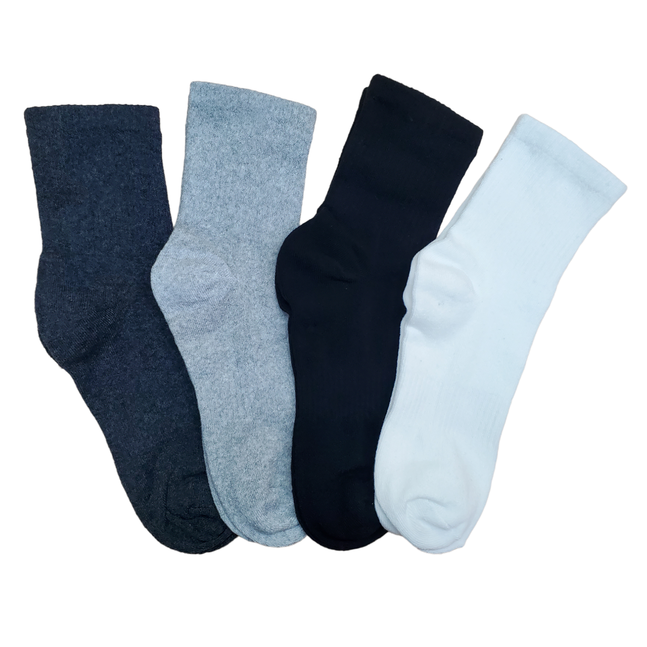 Tin Largo De Caballero Algodón Tipo Deportivo 12 Pares