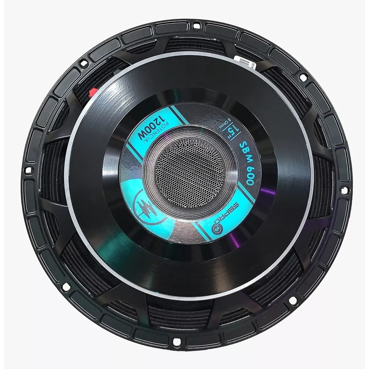 Bocina SUPER BRIGHT SBM600 15 Pulgadas Hasta 600 Watts