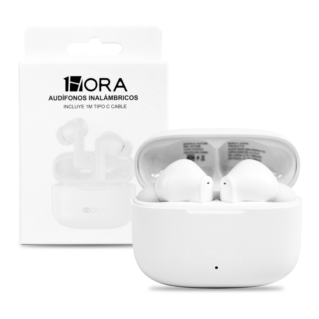 Audífonos Aut206 Bluetooth Blanco