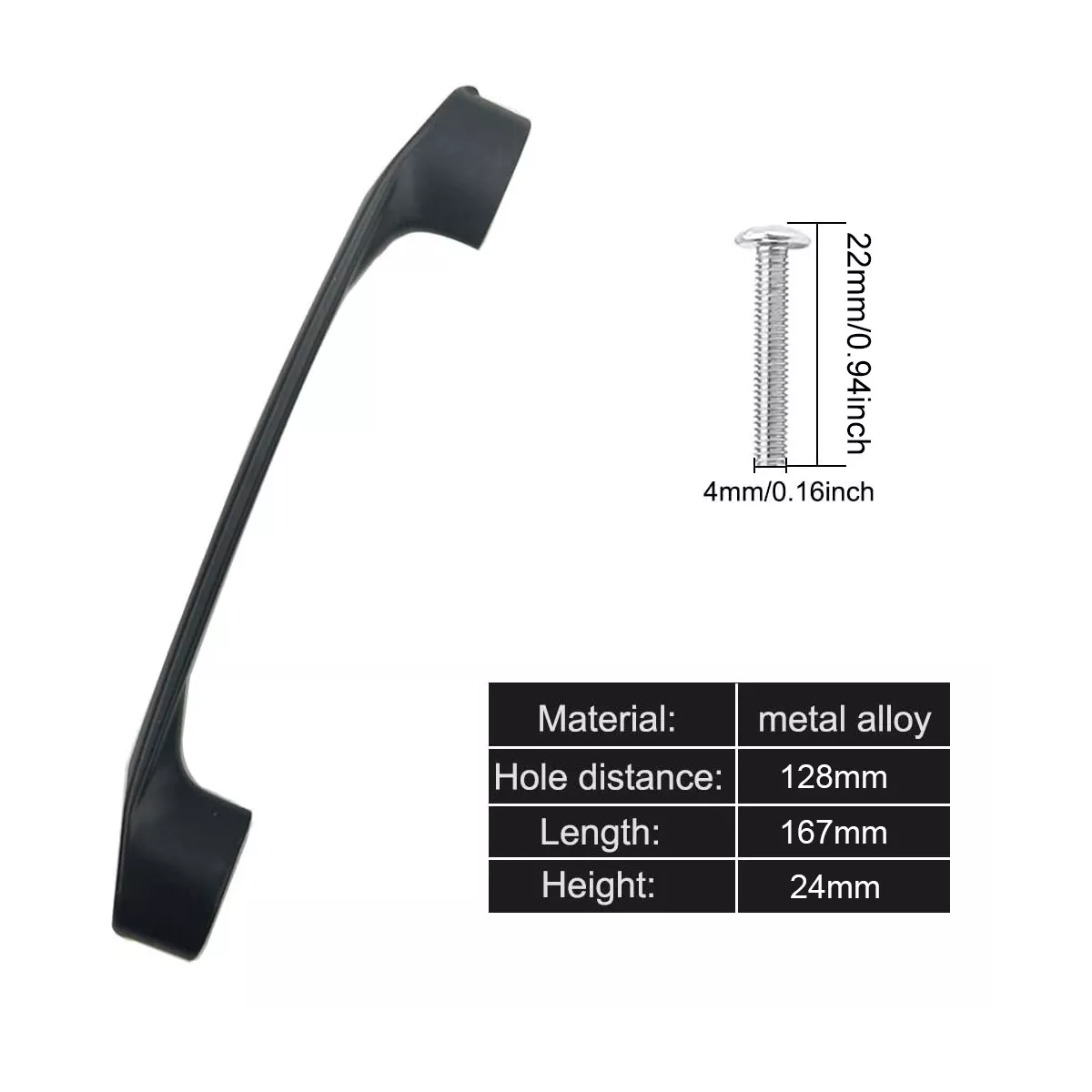 Juego Jaladeras Para Cajones De Aluminio 10 Piezas