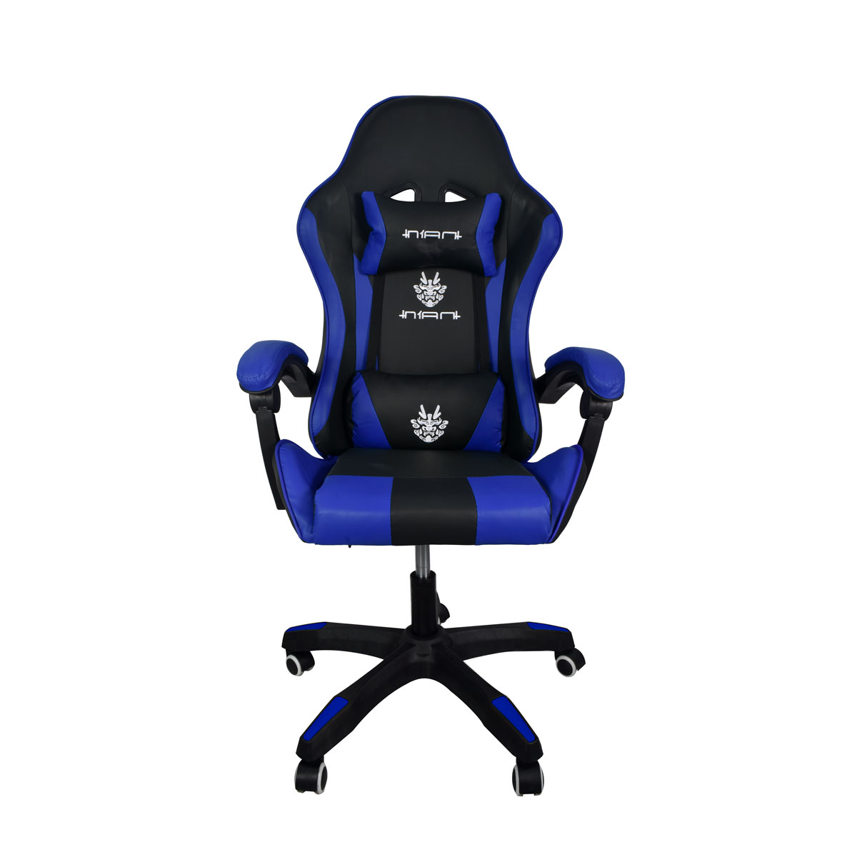 Silla Gamer Reclinable Ergonómica Ajustable Para PC Gaming Azul Marca NIAN