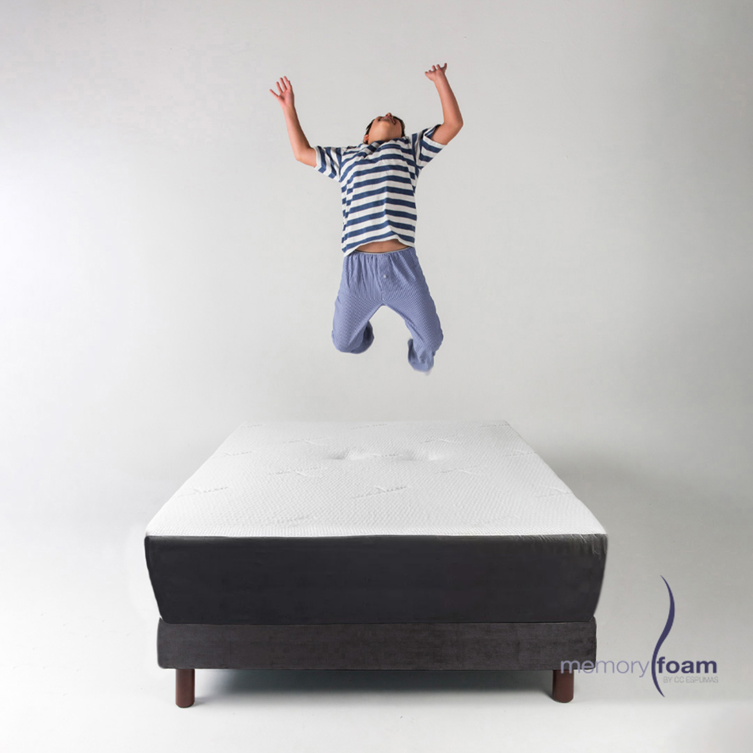 Memory Foam Dreambox Colchón En Caja, Individual