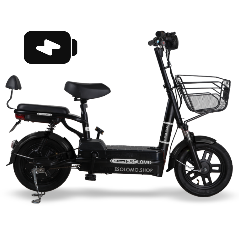 Bicicleta electrica EB04 de 350W con bloqueo antirrobo alarma