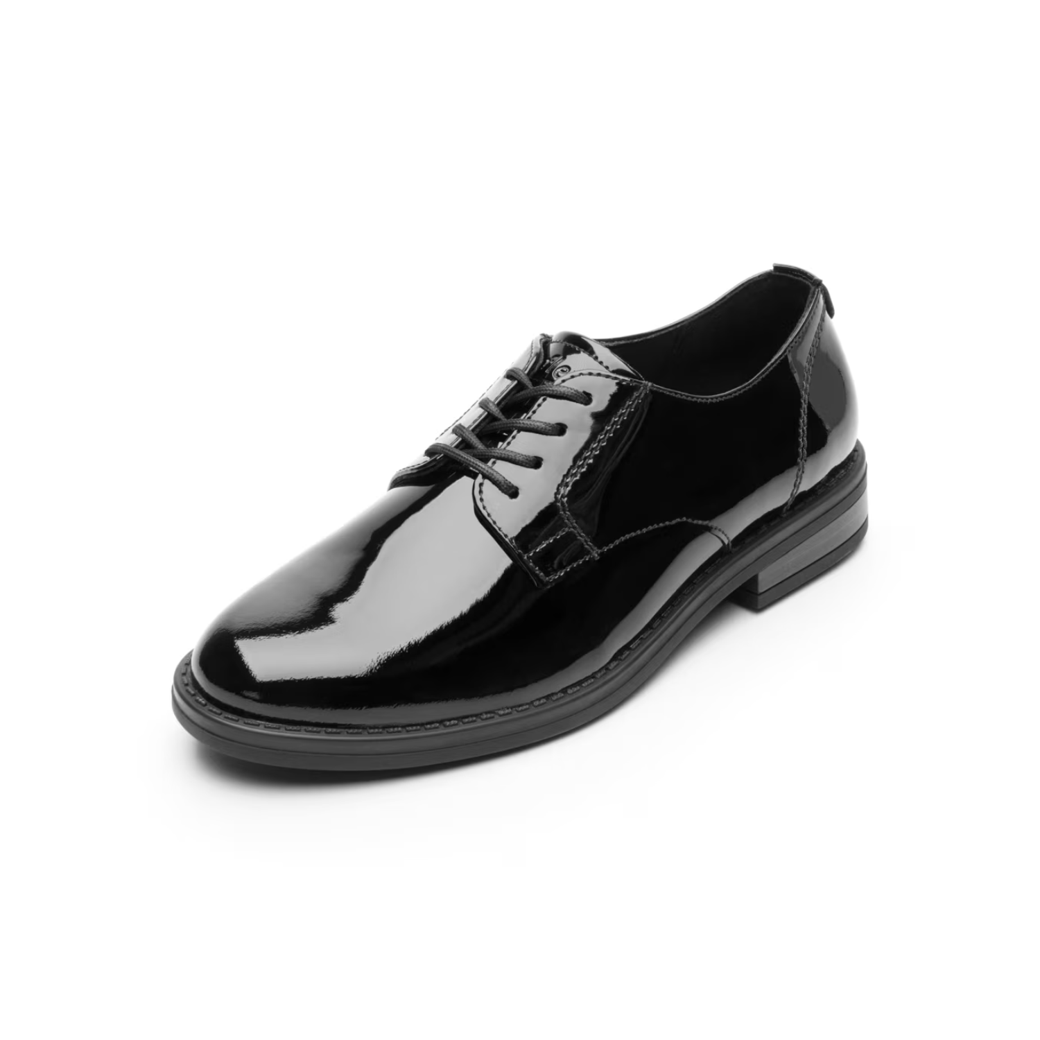 Zapato De Vestir Negro Charol Flexi Dama 