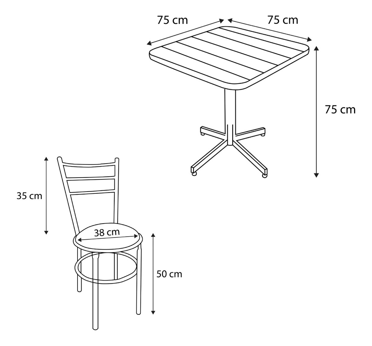 Mesa De Madera Sillas Para Restaurante Bar Cafetería Lounge