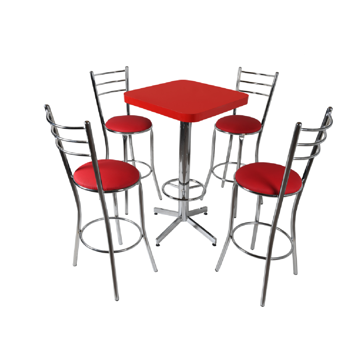 Mesa Periquera Con Bancos Restaurante Bar Lounge Cafetería