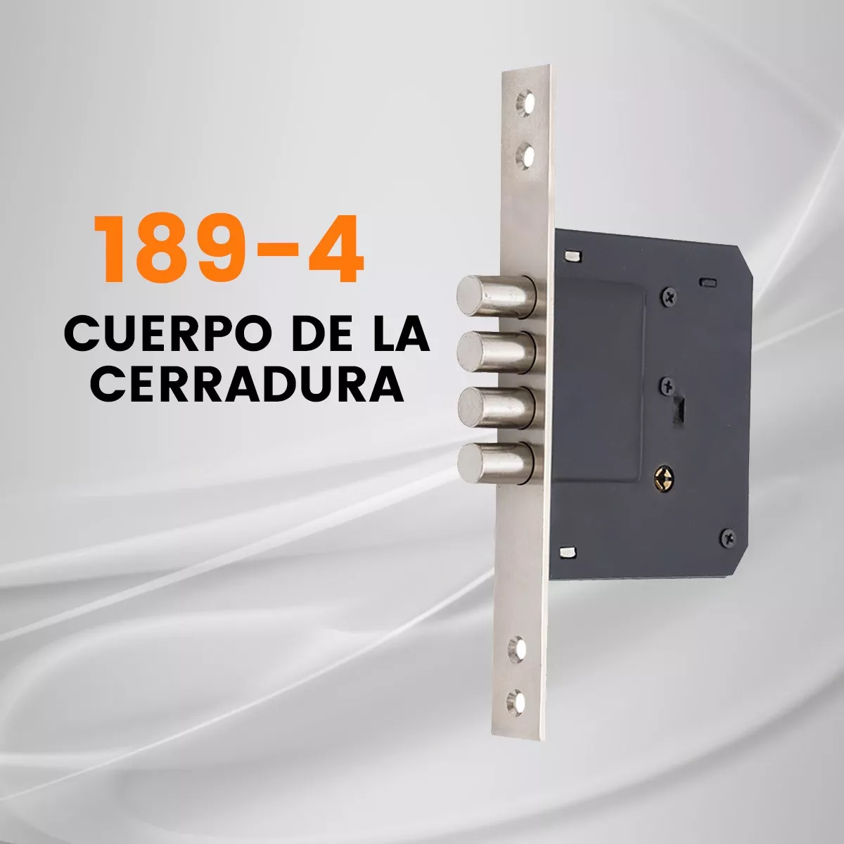 Cerradura De Llave Cruzada Con Pernos De Cuatro Cilindros