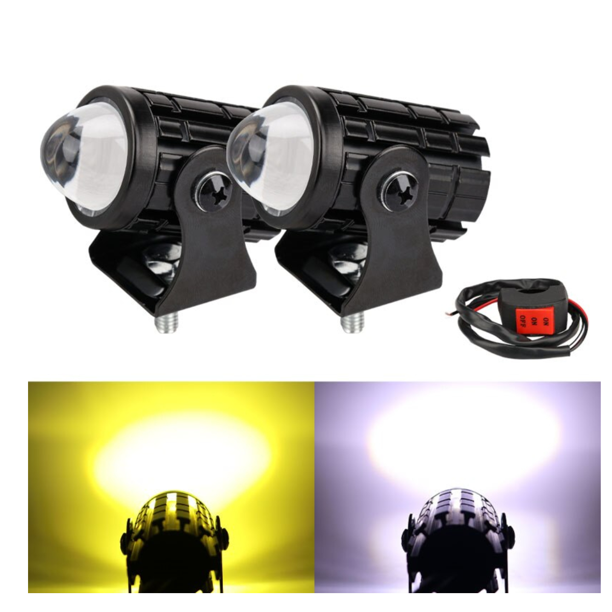 1pz Mini Barra Luz Led Auxiliar Niebla 9w Ip67 Auto Y Moto