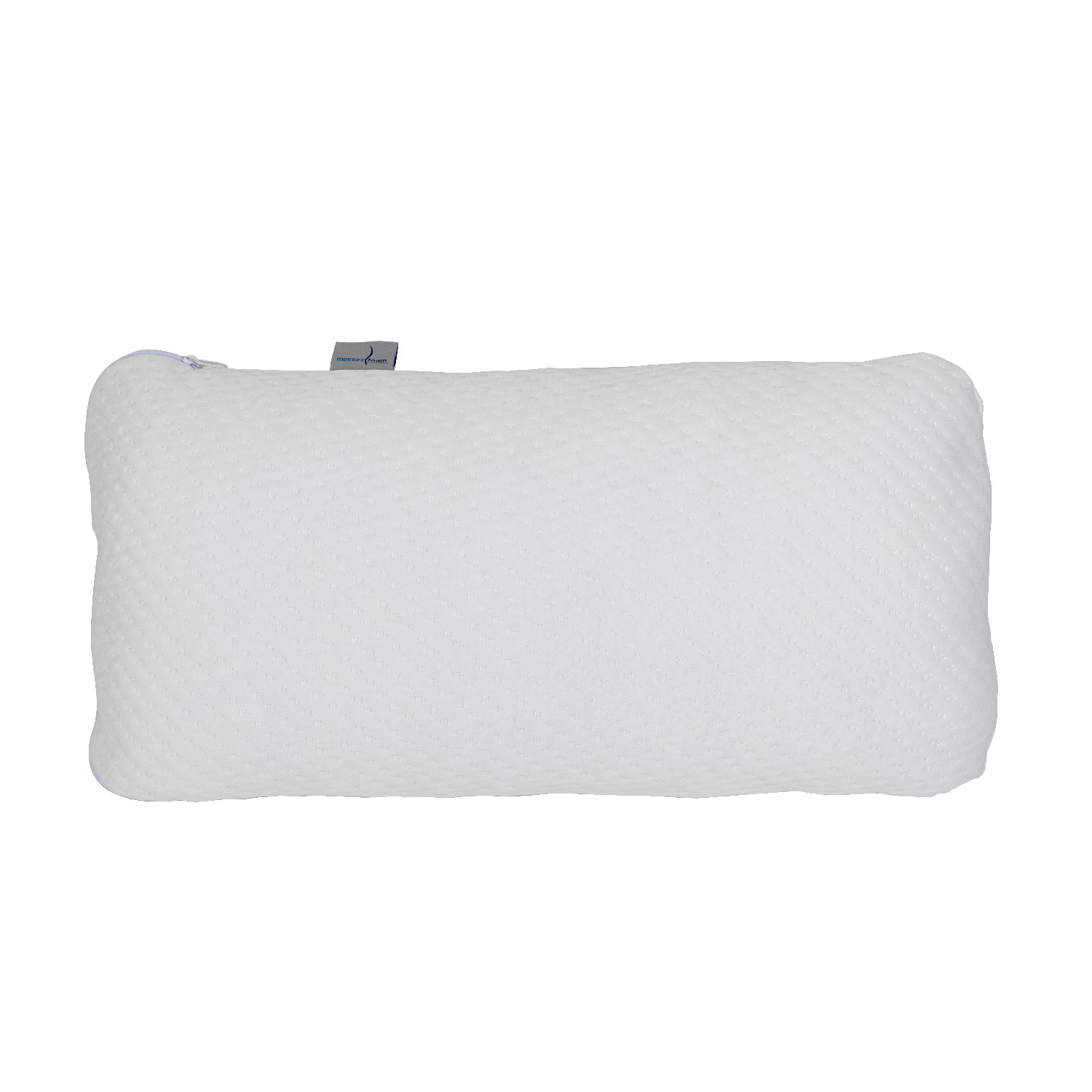 MEMORY FOAM Almohada Comfy de Memory Foam Extra Suave y Cómoda  Individual - Color Blanco 55 x 28 x 14 cm