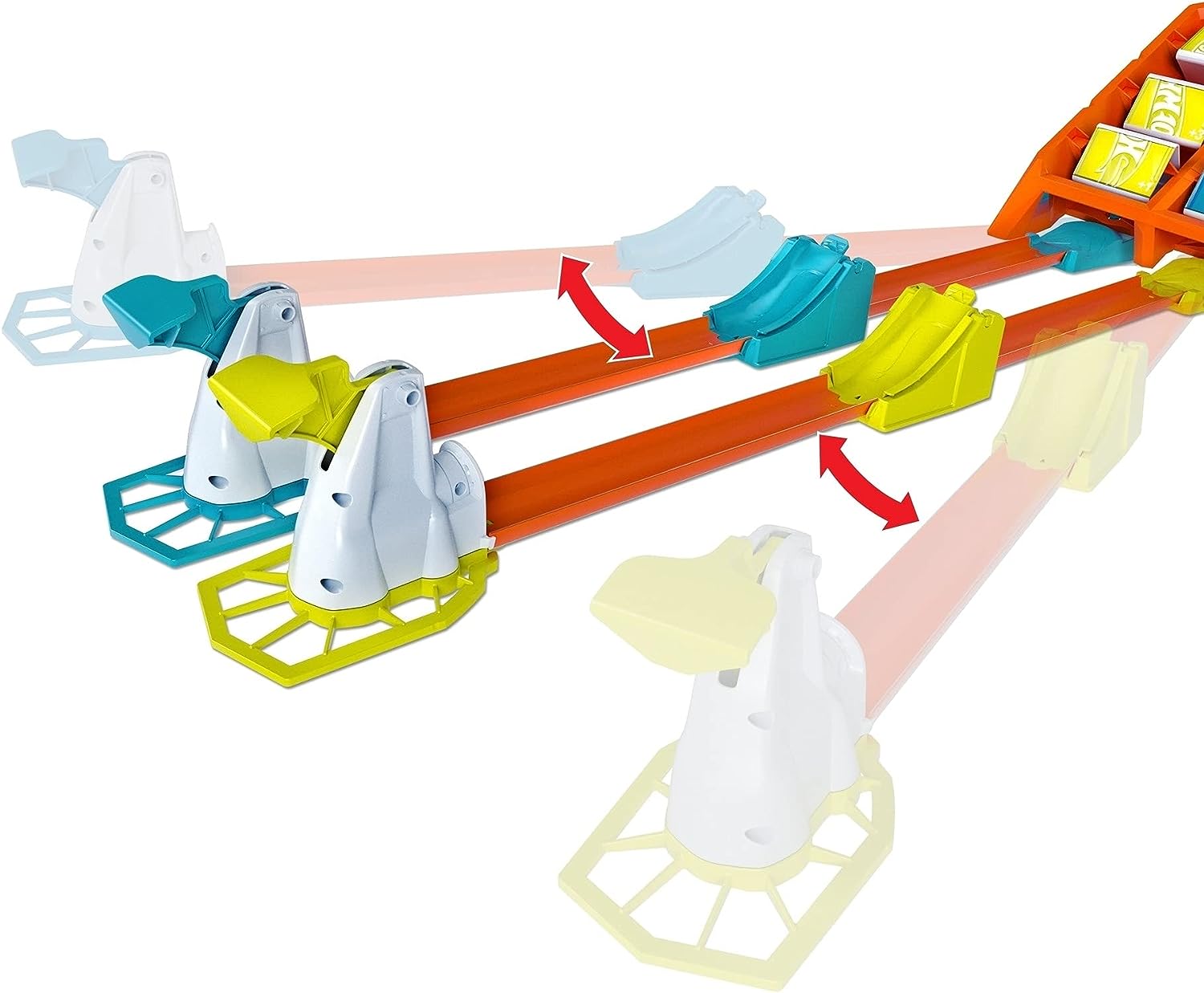 Hot Wheels Pista Action Reto De Lanzamiento VUELTAS Y CHOQUES