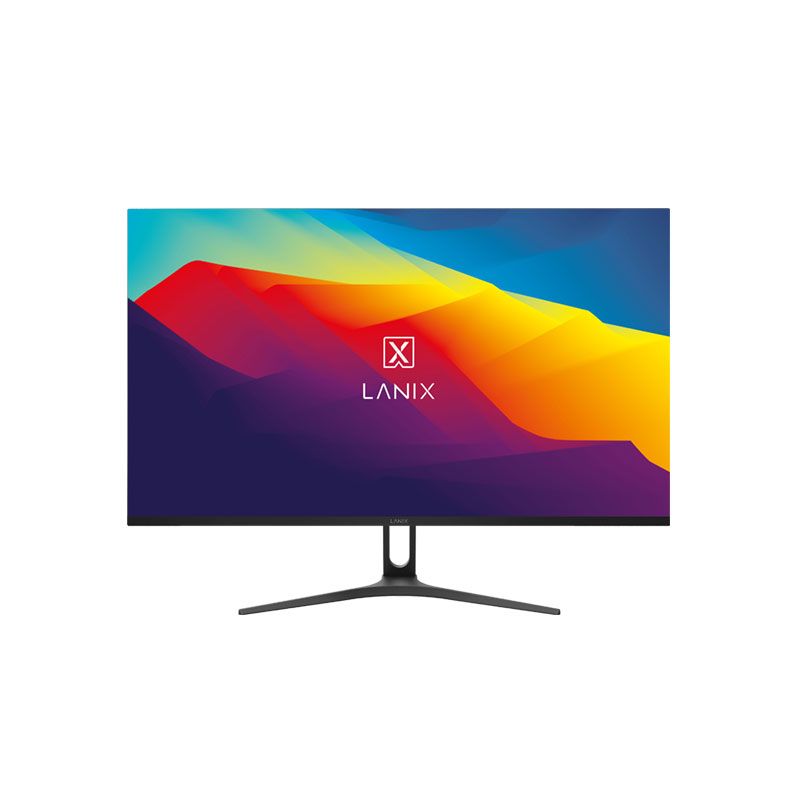 Monitor Plano Lanix LX240 23.8" LED Full HD Bocinas Integradas Negro