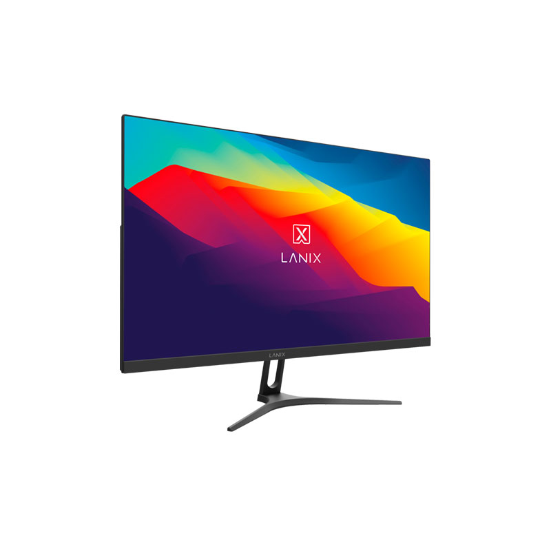Monitor Plano Lanix LX240 23.8" LED Full HD Bocinas Integradas Negro