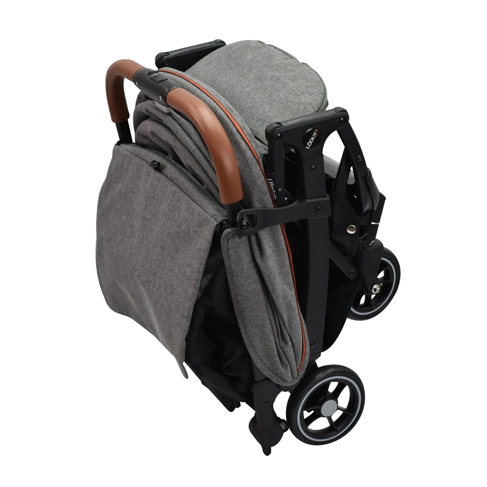 Carriola Sistema De Viaje Lock It Gris Con Negro Infanti