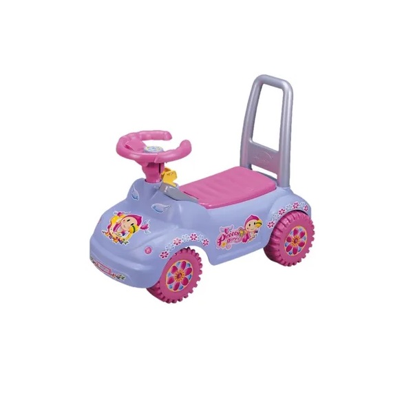 Carrito montable Lujoso Azul Con Rosa