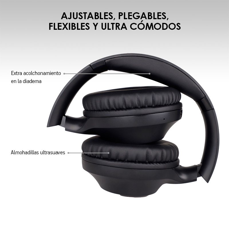 Audífonos Sony Inalámbricos Diadema Bluetooth Black