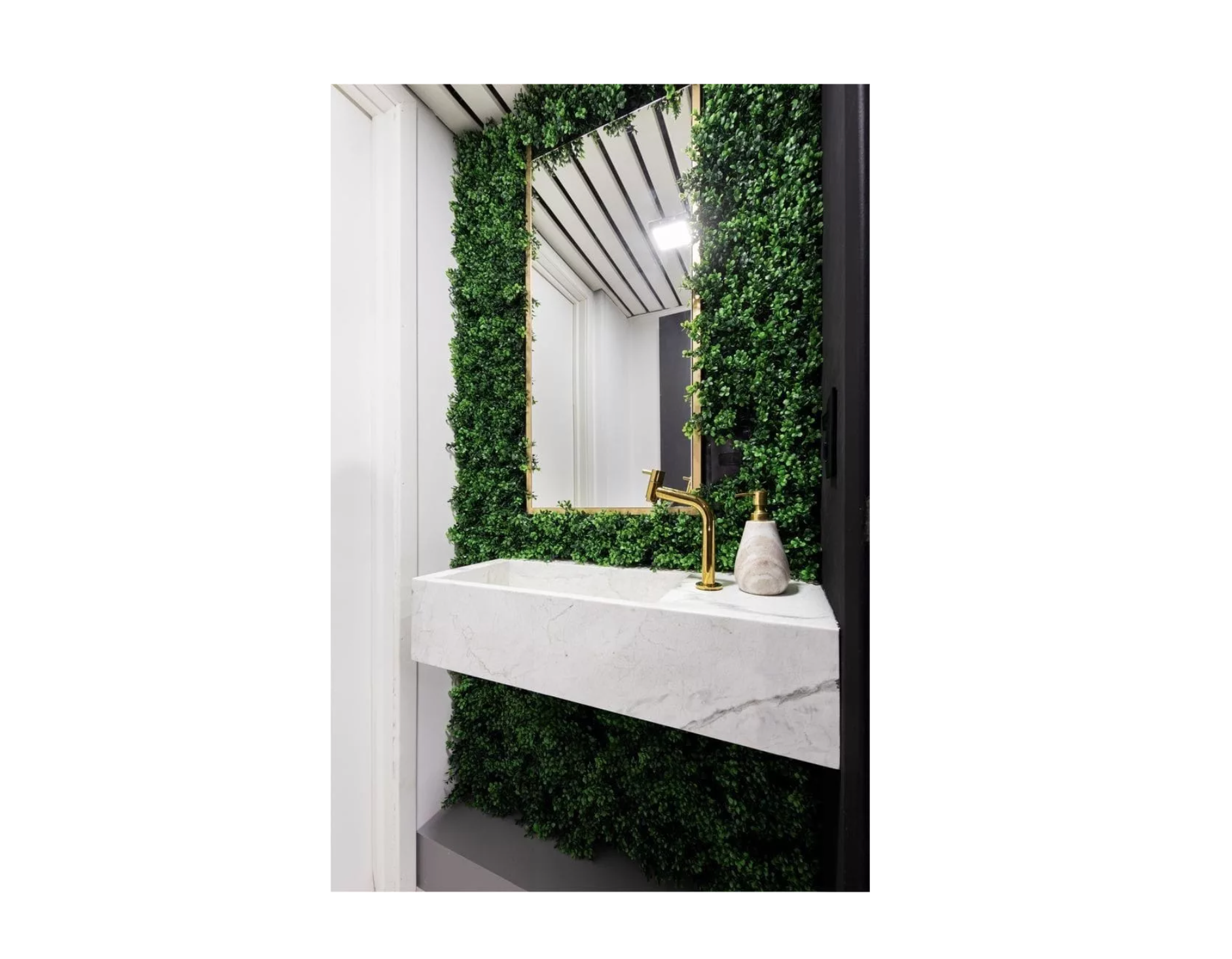 Follaje 50 Pzas Muro Verde Artificial Sintentico 60x40 Cm