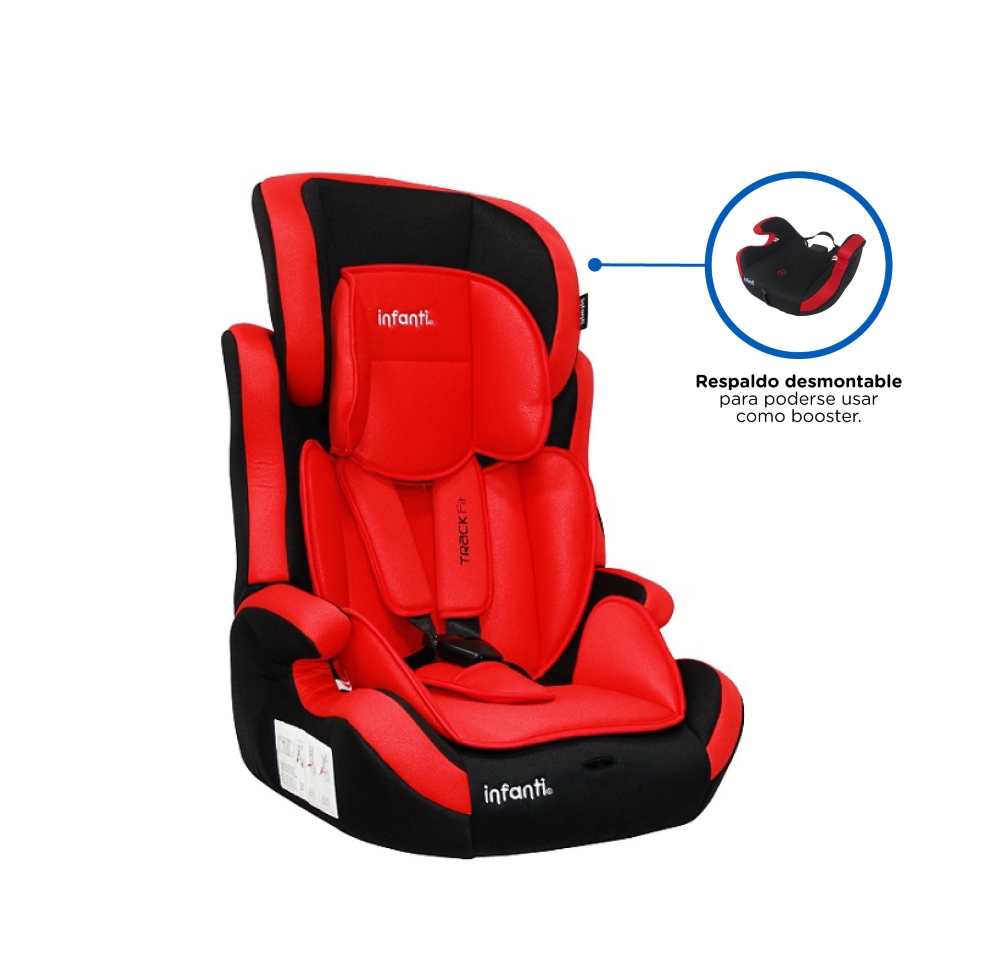 Autoasiento Booster Grupo 1-2-3 B&R