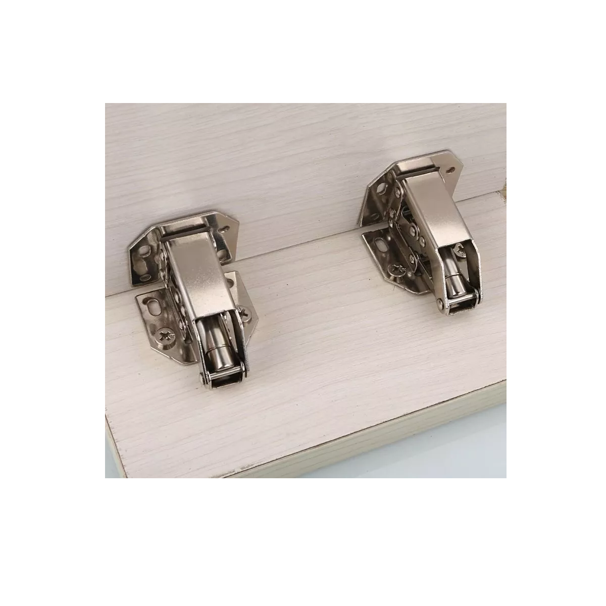 Set Bisagra Bidimensional Oculta 90grados 10 Piezas