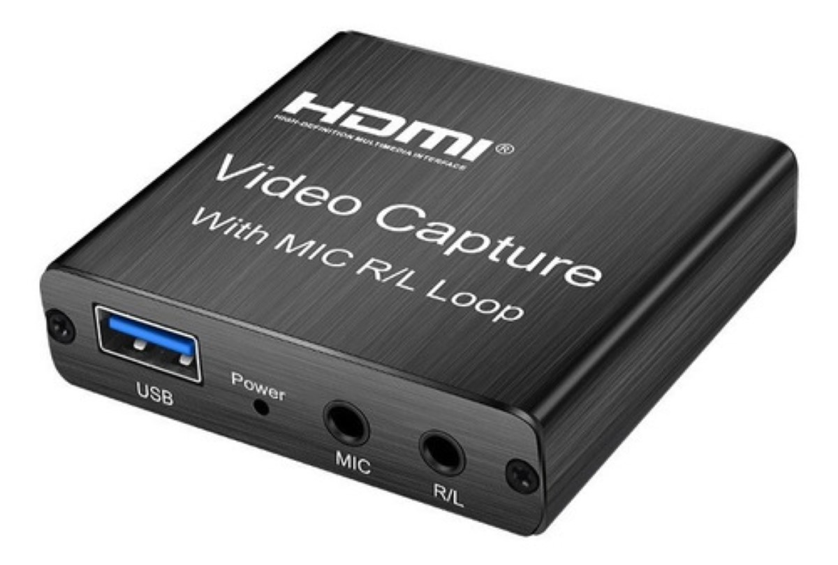 Tarjeta De Captura Hdmi Full Hd 1080p 60fps De Audio Y Vídeo 