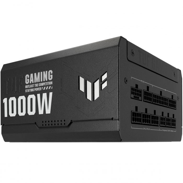 Fuente de Poder PC Gamer 1000W ASUS TUF Gaming 1000G 80 Plus Gold ATX Modular TUF-GAMING-1000G 