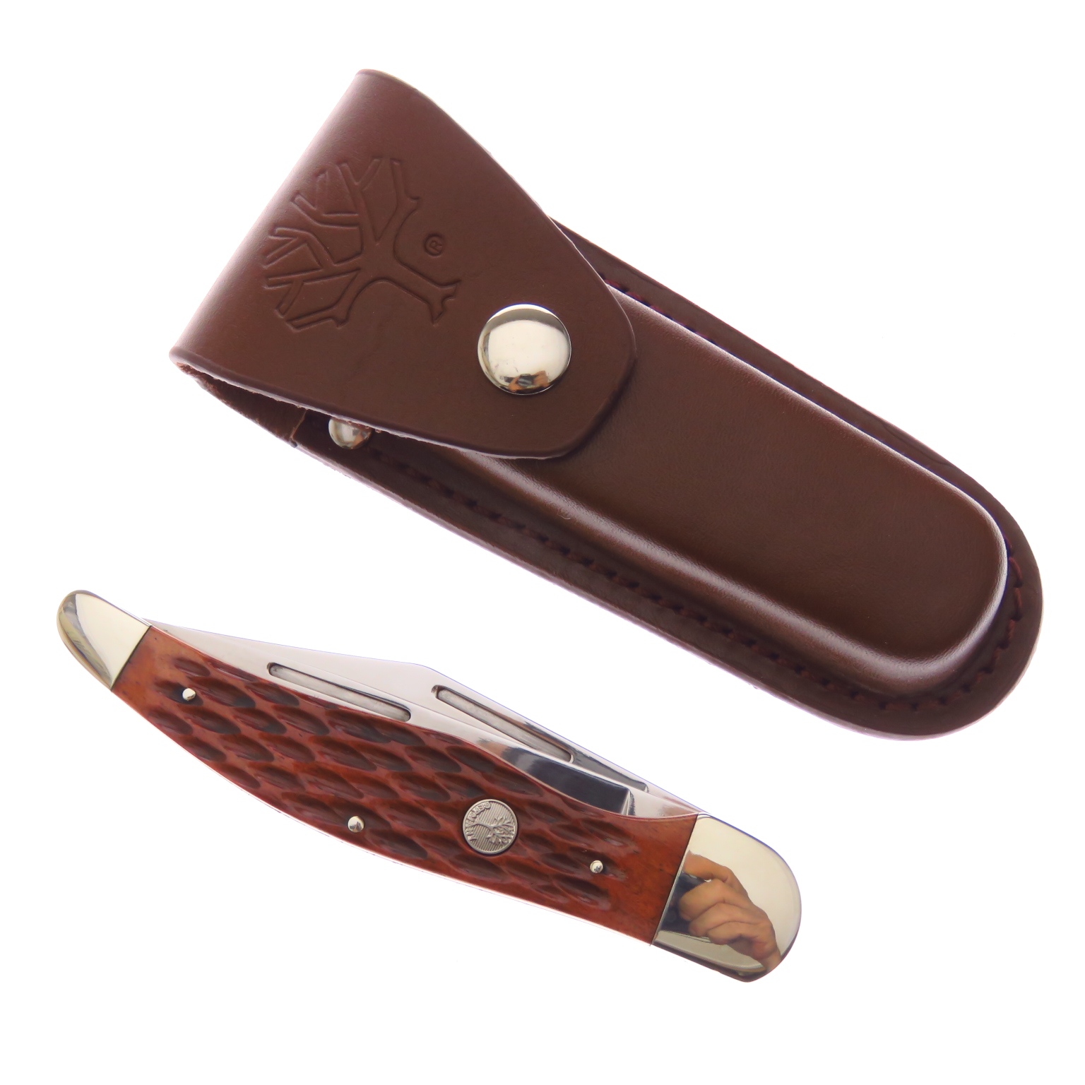 Bo110836 Boker Navaja Folding Hunter 2 Hoja Trd Se 2.0 D2 Hc.
