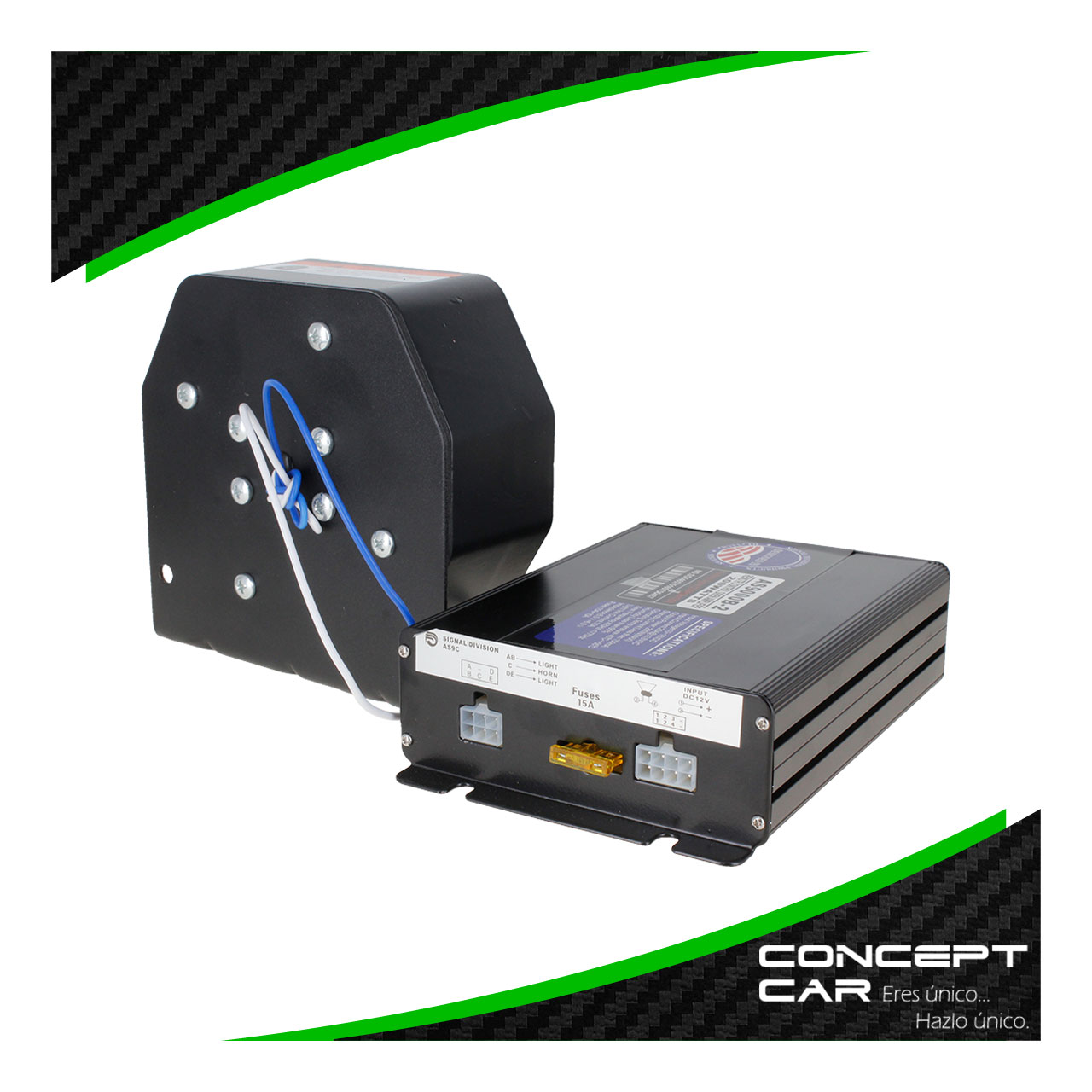 Sirena Altavoz Profesional Federal Micro Inalámbrico 200w